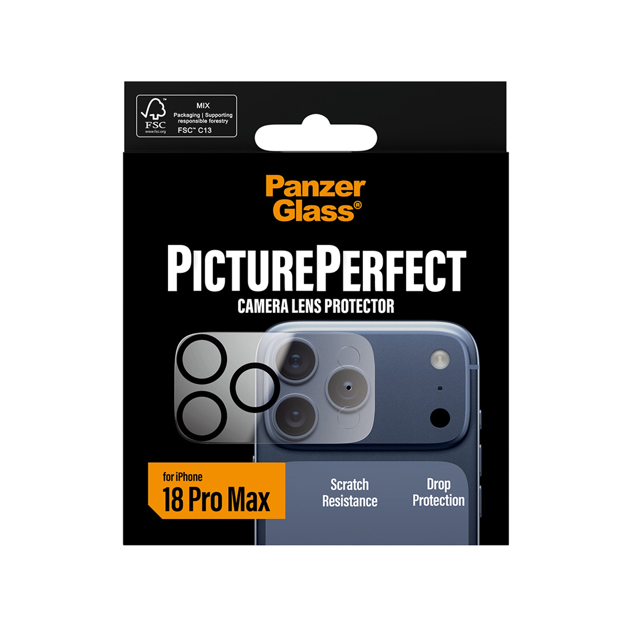 PanzerGlass® PicturePerfect Kameraschutz iPhone 18 Pro Max
