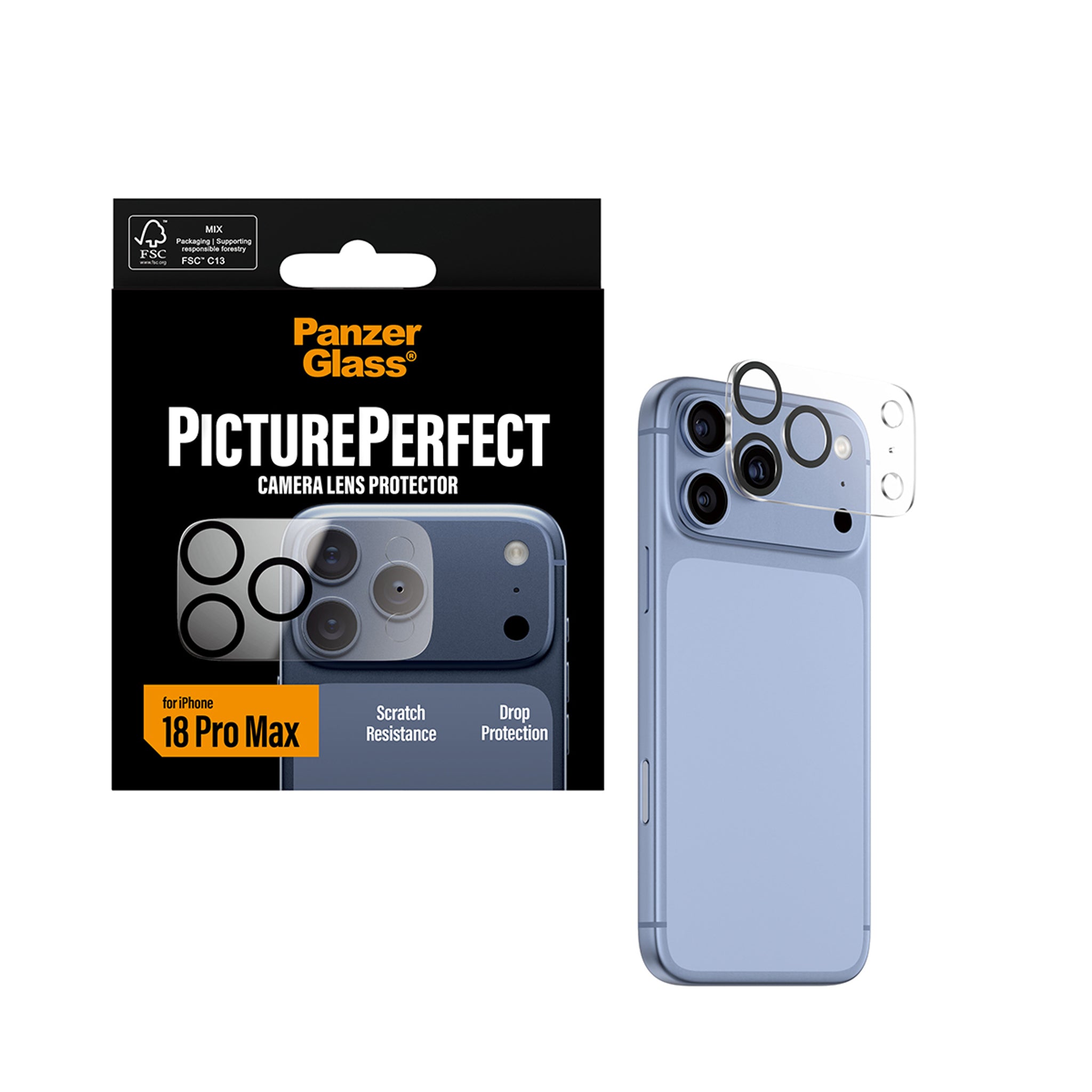 PanzerGlass® PicturePerfect Kameraschutz iPhone 18 Pro Max