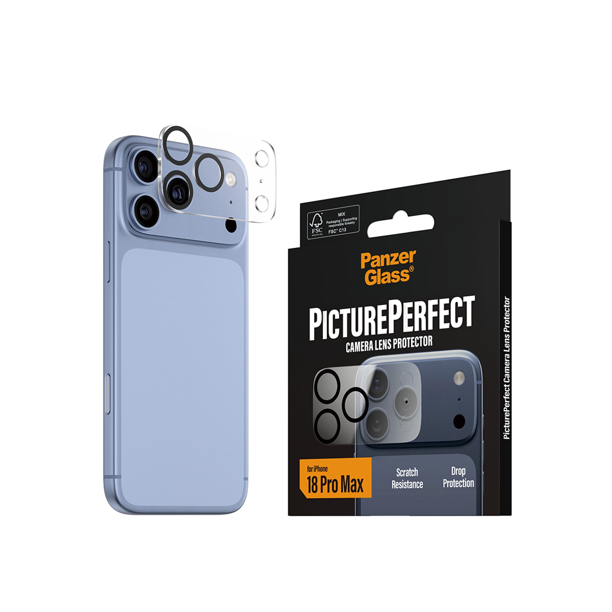 PanzerGlass® PicturePerfect Kameraschutz iPhone 18 Pro Max