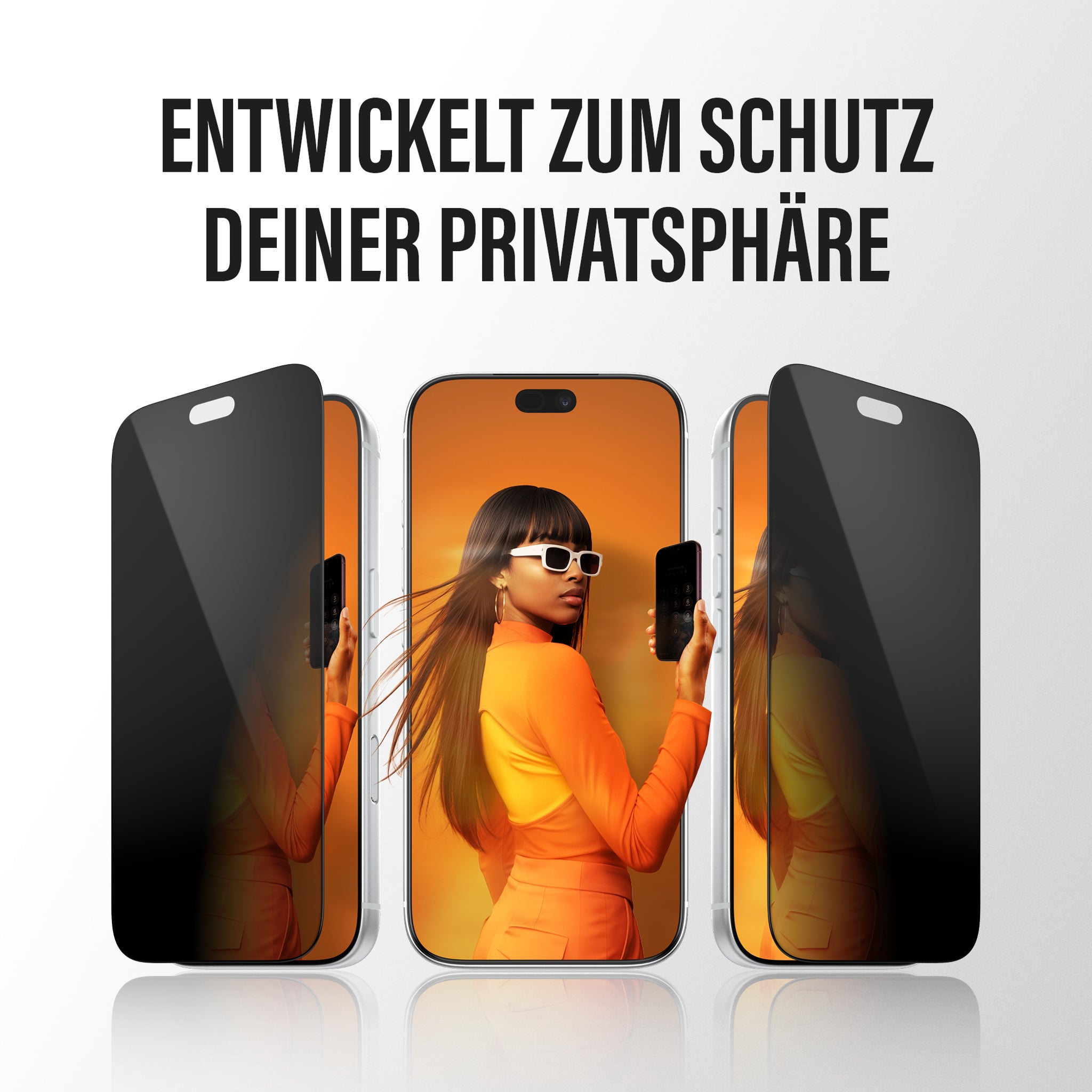 PanzerGlass® 2-Way Privacy Displayschutz iPhone 18 Pro Max | Ultra-Wide Fit m. EasyAligner