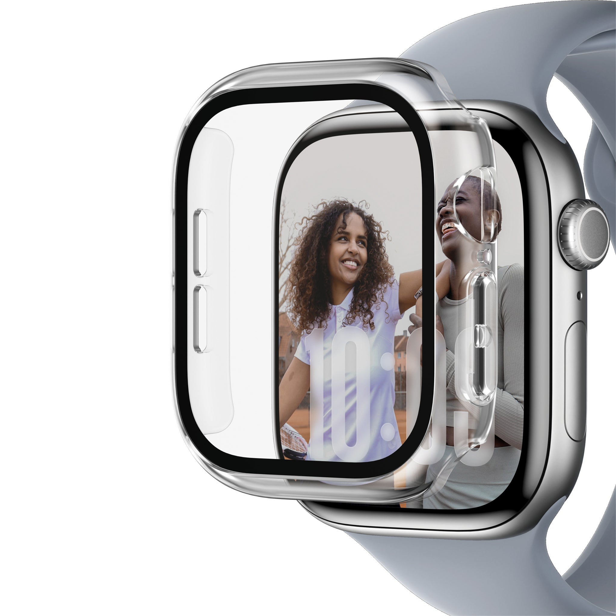 PanzerGlass® Full Body Case Transparent Apple Watch Series 12 | 46mm