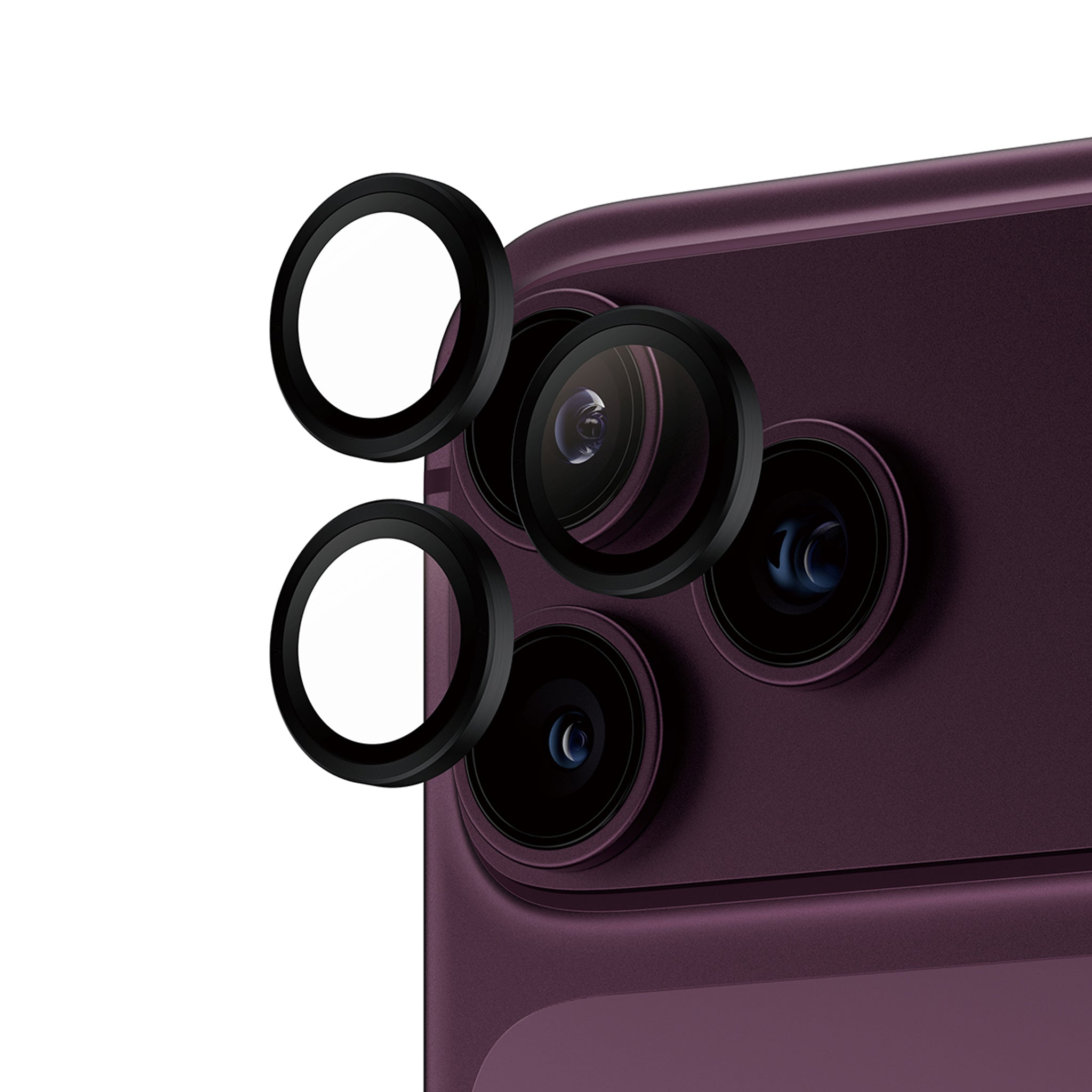 PanzerGlass® Hoops® Kameraschutz Schwarz iPhone 18 Pro | 18 Pro Max