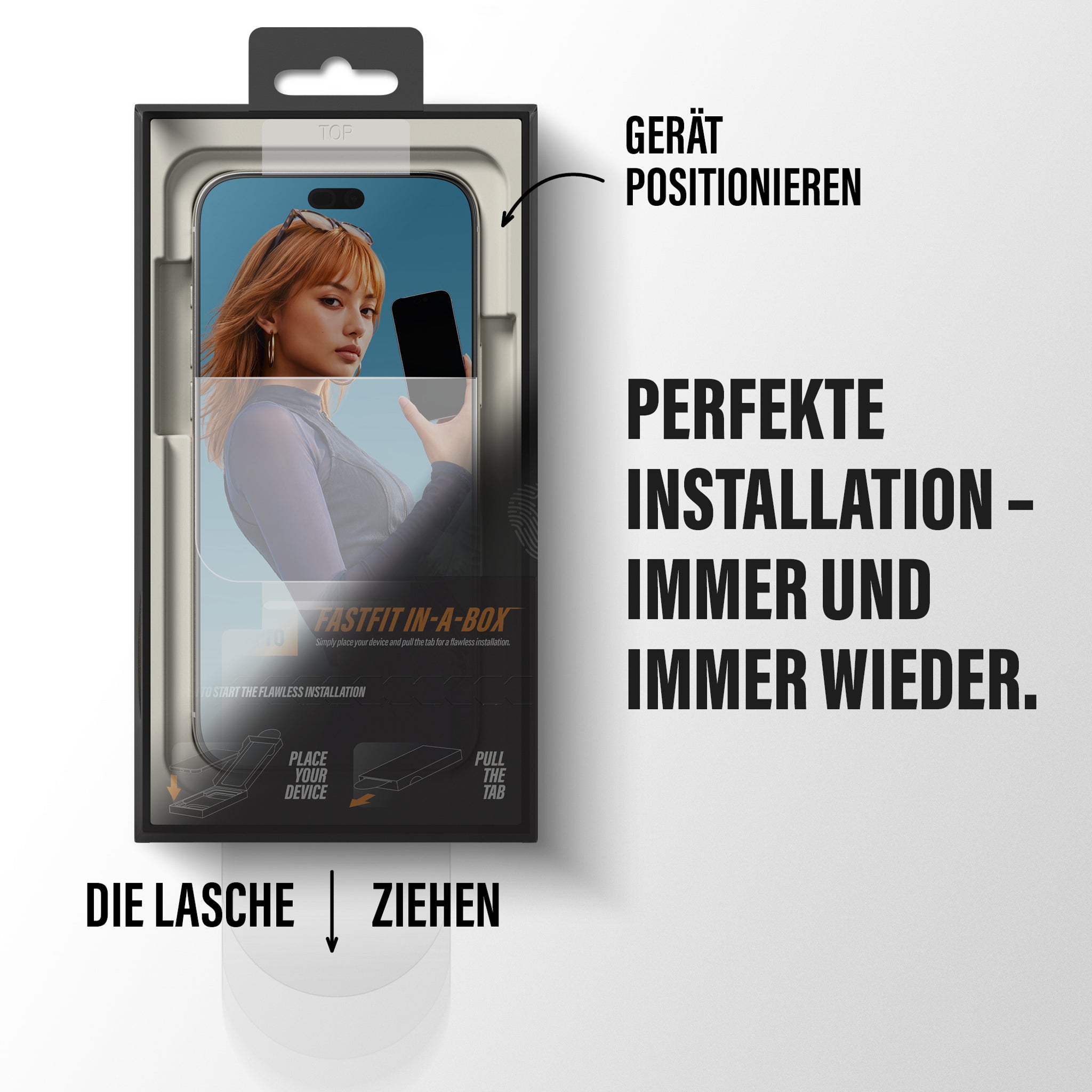 PanzerGlass® Anti-reflective Armor Displayschutz iPhone 18 Pro Max m. FASTFIT IN-A-BOX