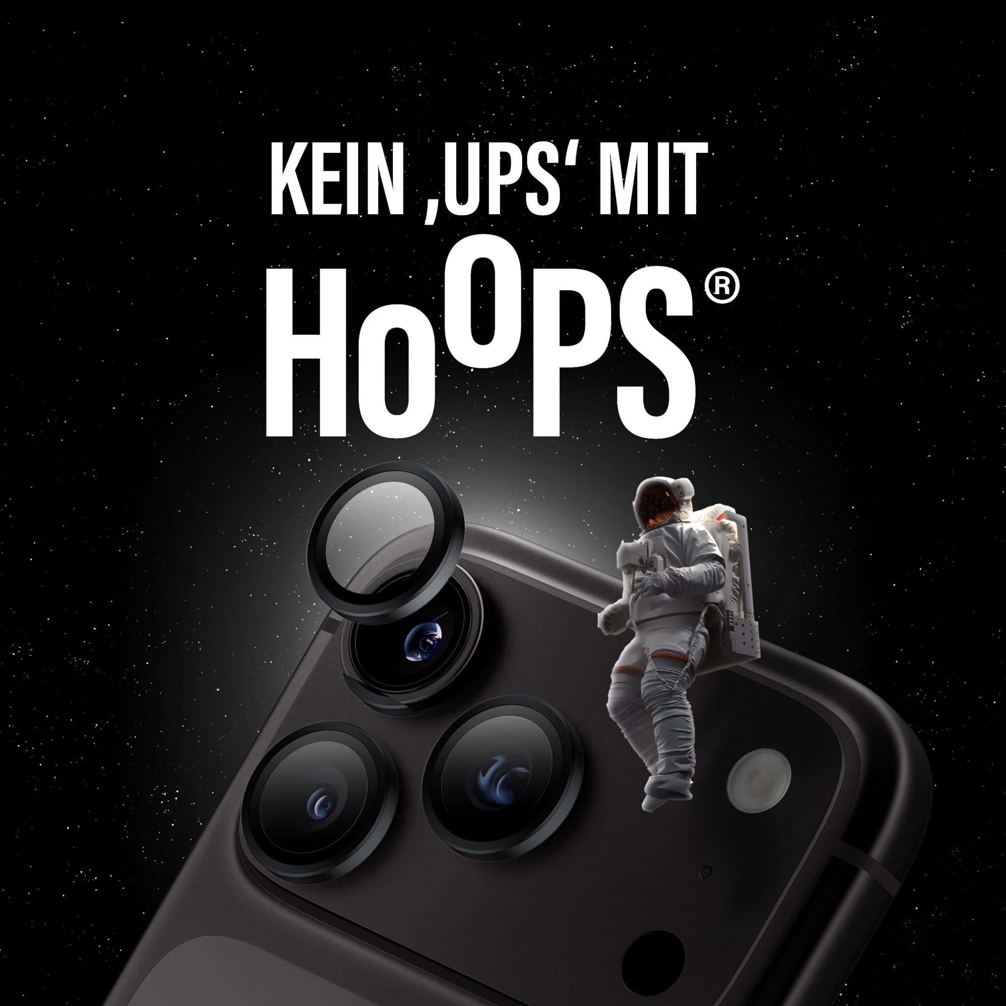 PanzerGlass® Hoops® Ceramic Kameraschutz iPhone 18 Pro | 18 Pro Max
