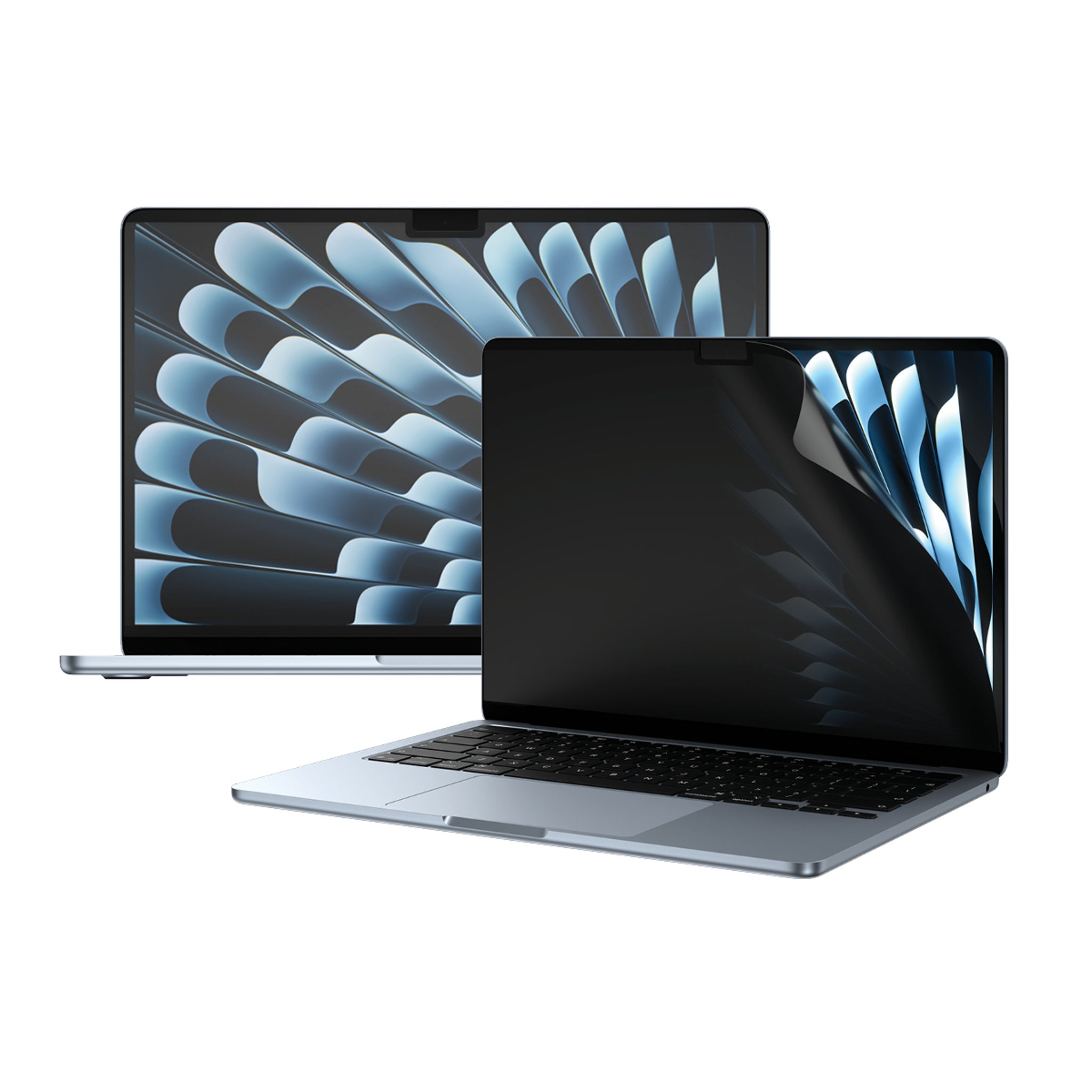 PanzerGlass® Magnetic 2-Way Privacy Film Displayschutz MacBook Air 13.6