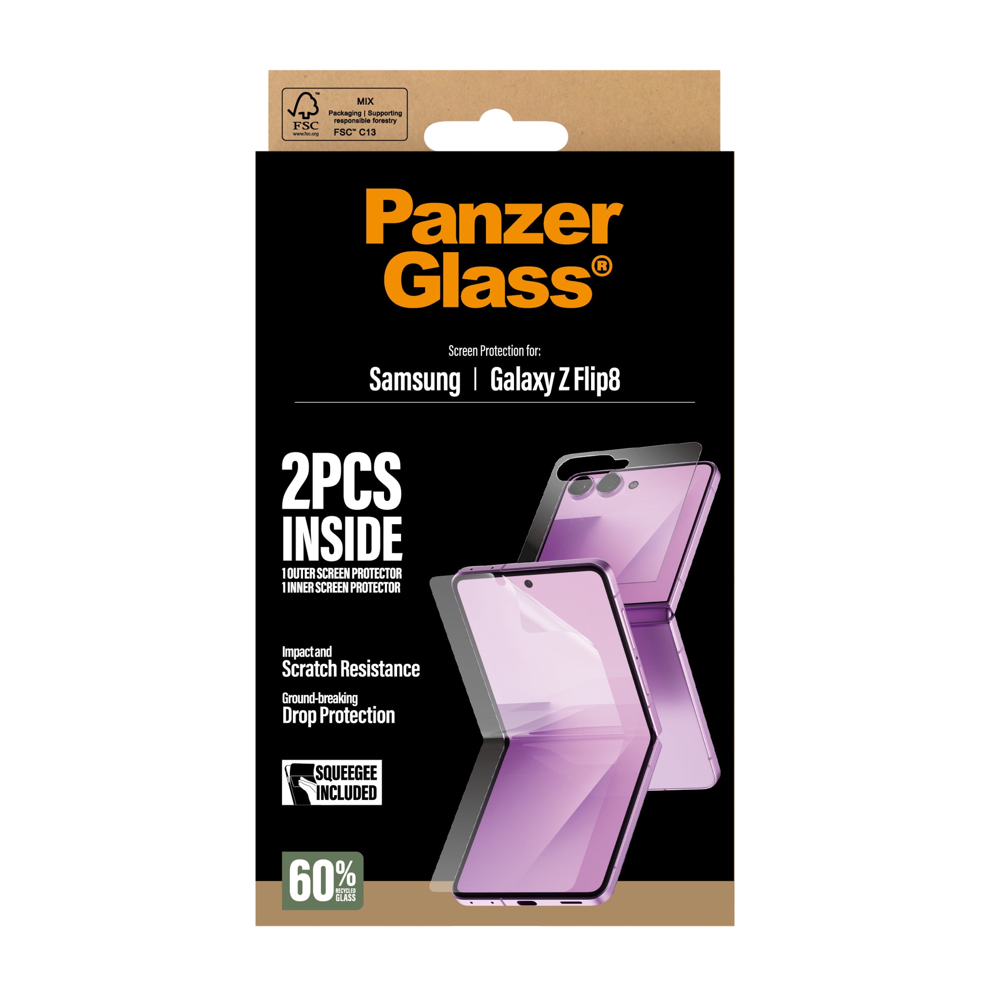 PanzerGlass® Screen Protector Samsung Galaxy New Z Flip7 | Glass & Folie