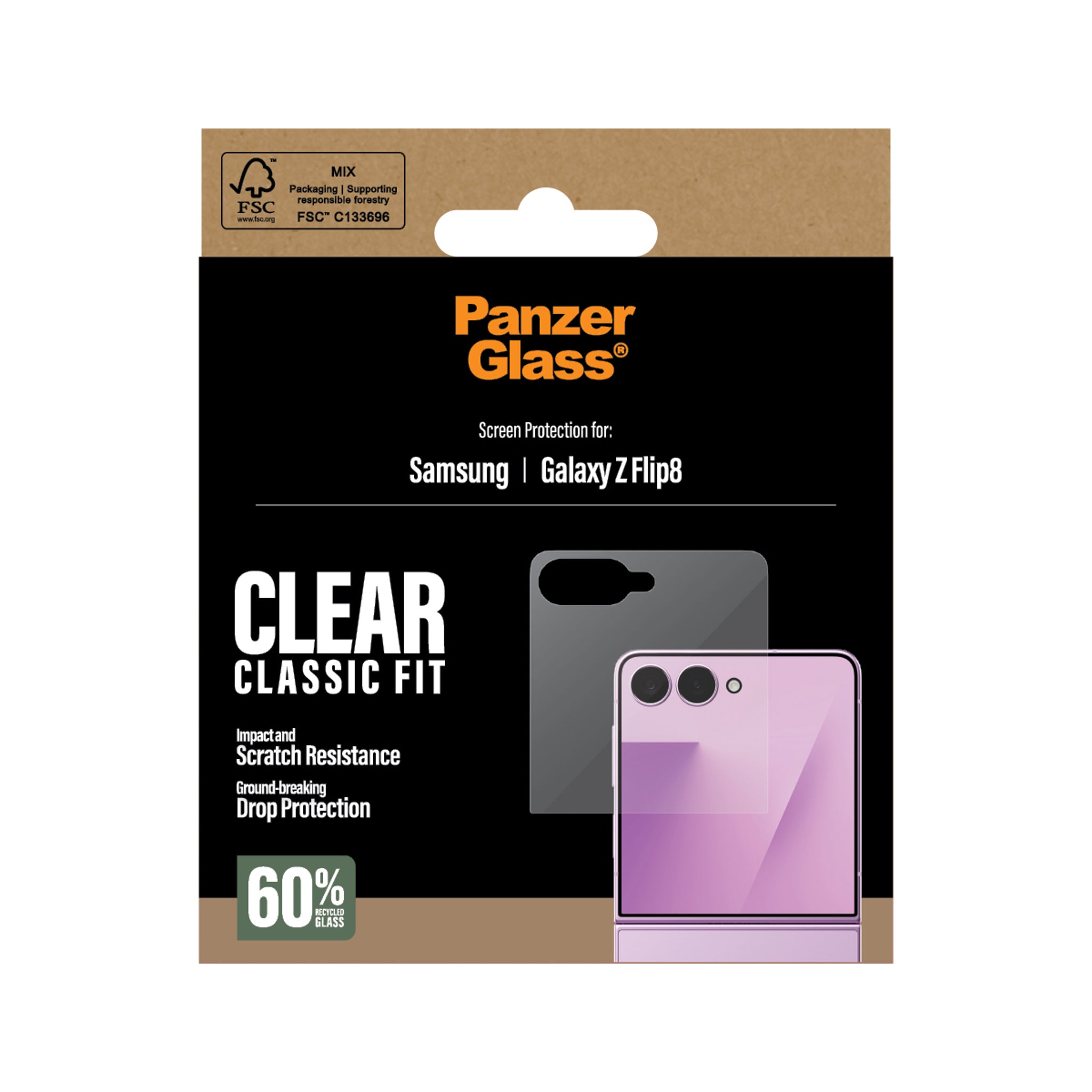PanzerGlass® Displayschutz Samsung Galaxy New Z Flip 7 (sub-screen)