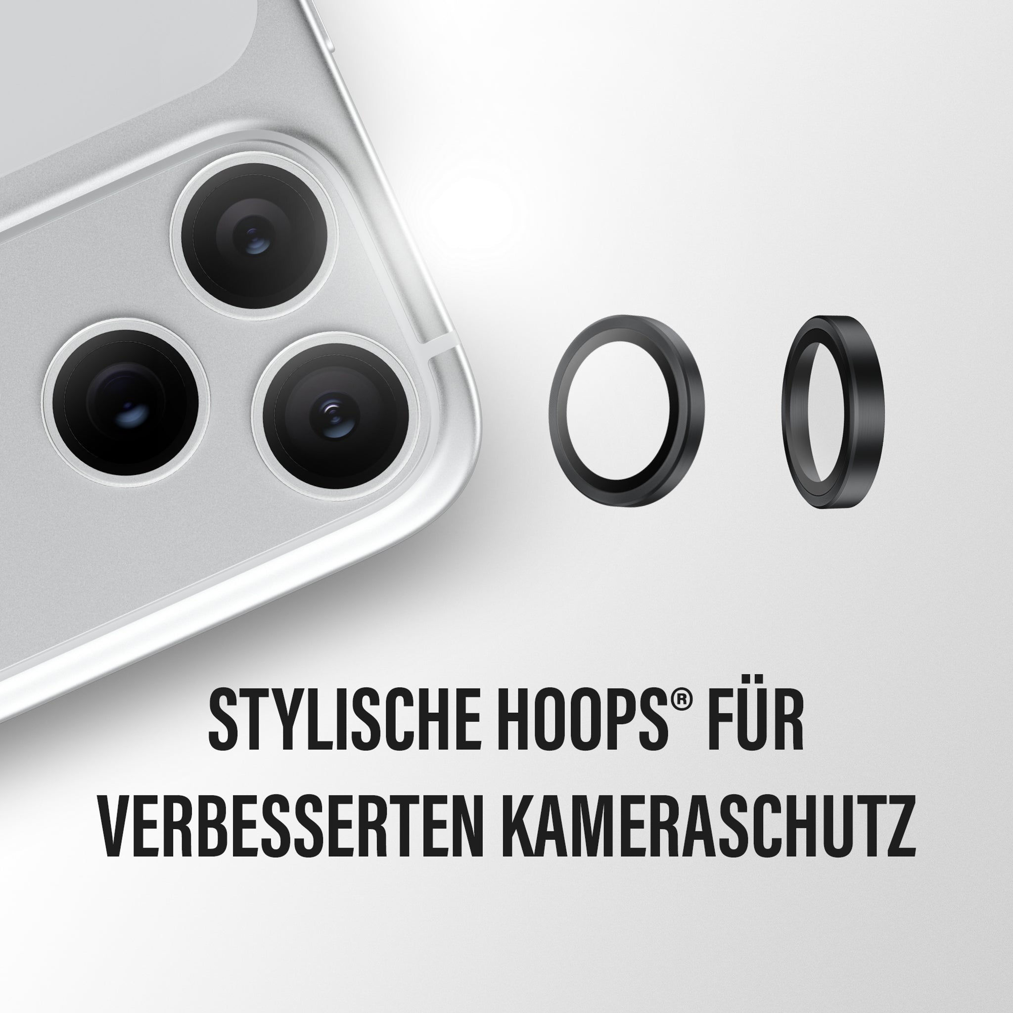 PanzerGlass® Hoops® Kameraschutz Transparent iPhone 18 Pro | 18 Pro Max