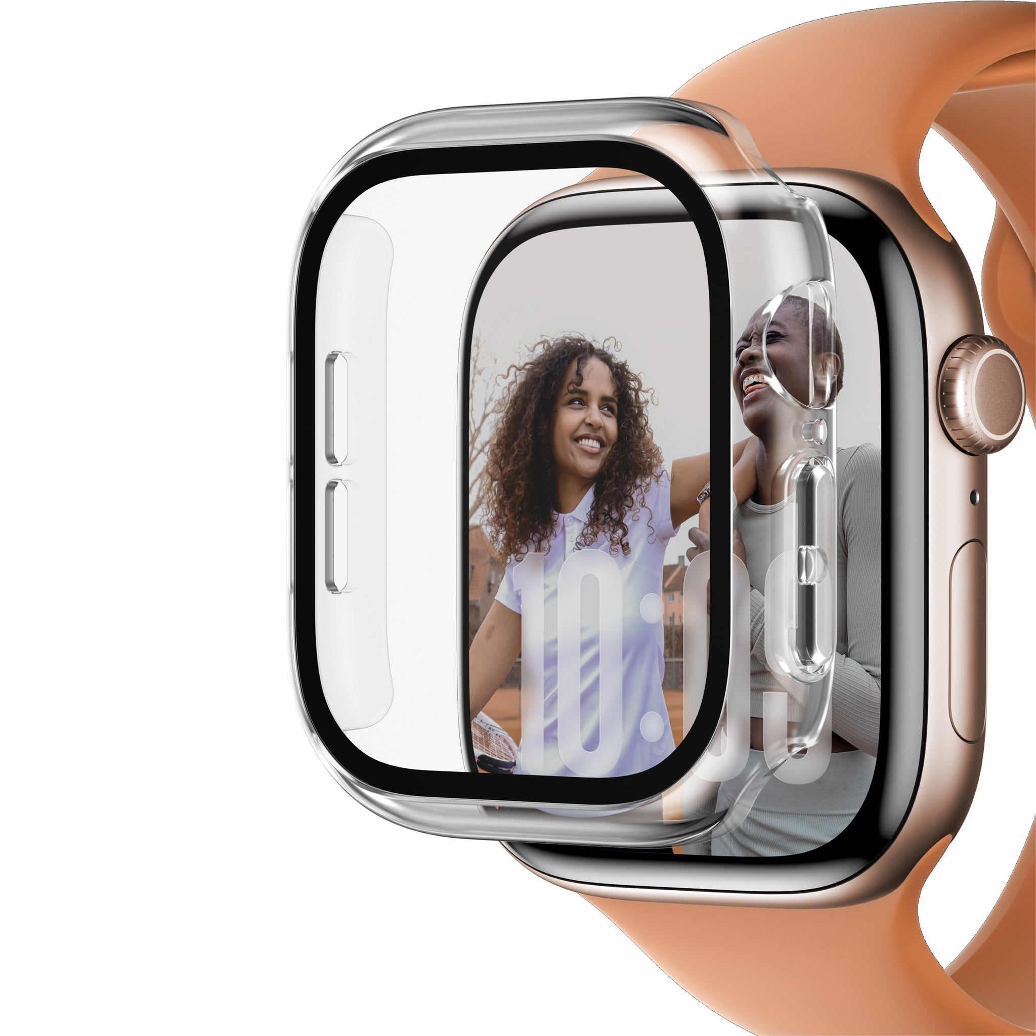 PanzerGlass® Squad Watch Case Transparent Apple Watch Series 12 | 42mm