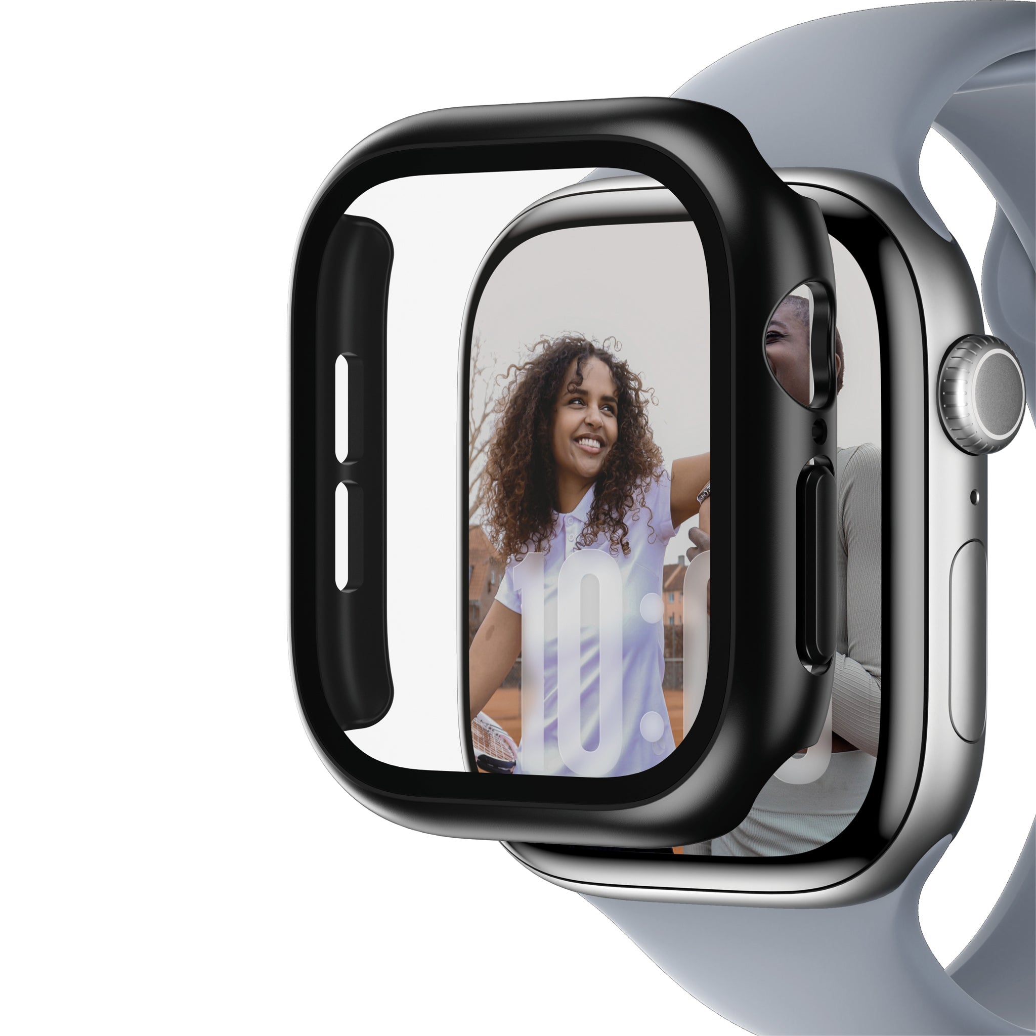 PanzerGlass® Full body Case Schwartz Apple Watch Series 12 | 46mm