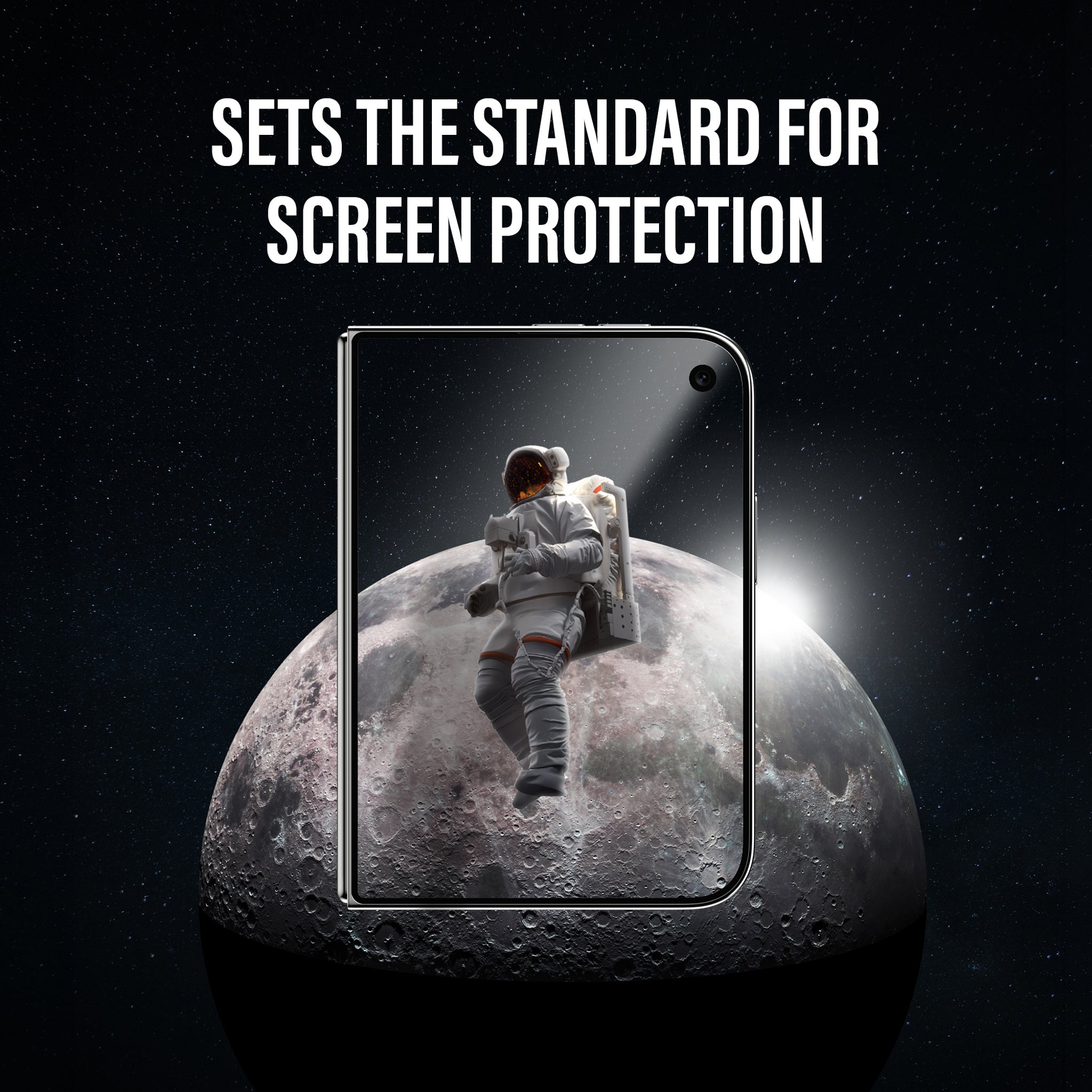 PanzerGlass® Ceramic Außendisplay Displayschutz iPhone Duo | FRAME FIT m. EasyAligner