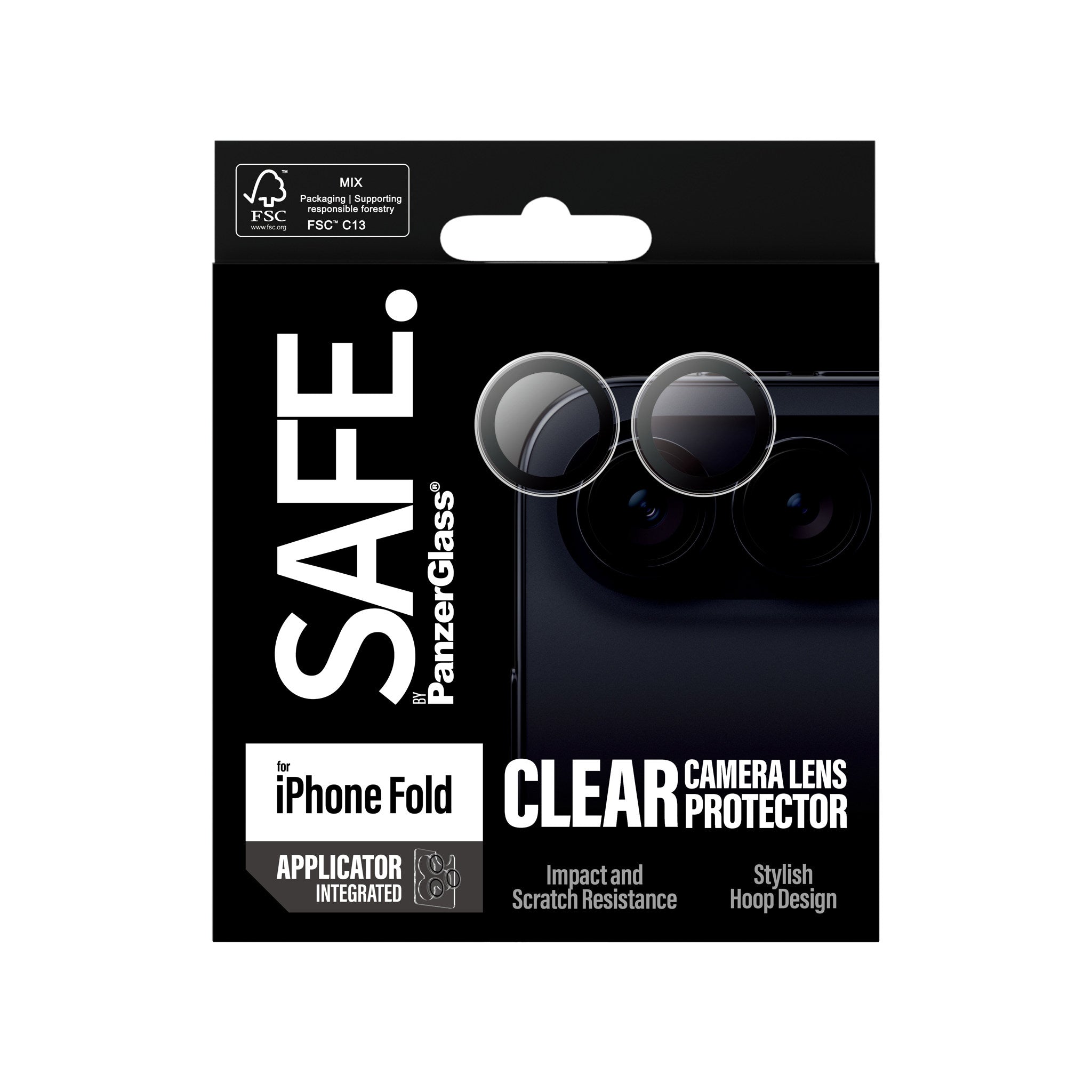 SAFE. by PanzerGlass® Kameraschutz Transparent iPhone 2026 Fold
