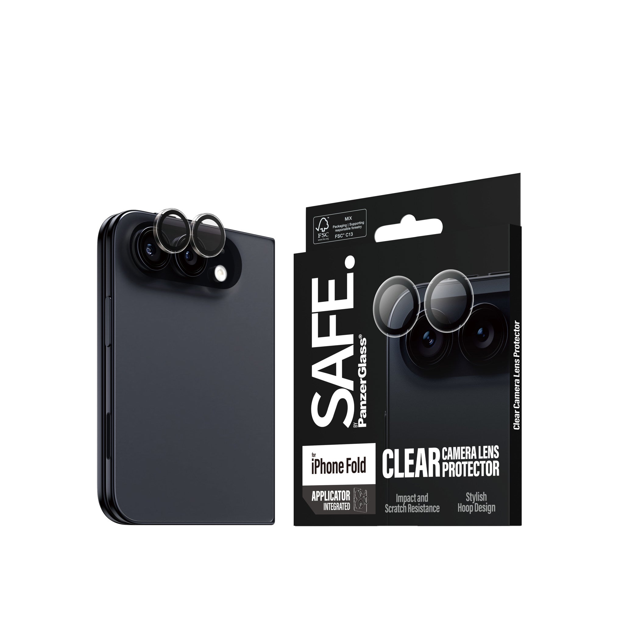 SAFE. by PanzerGlass® Kameraschutz Transparent iPhone 2026 Fold