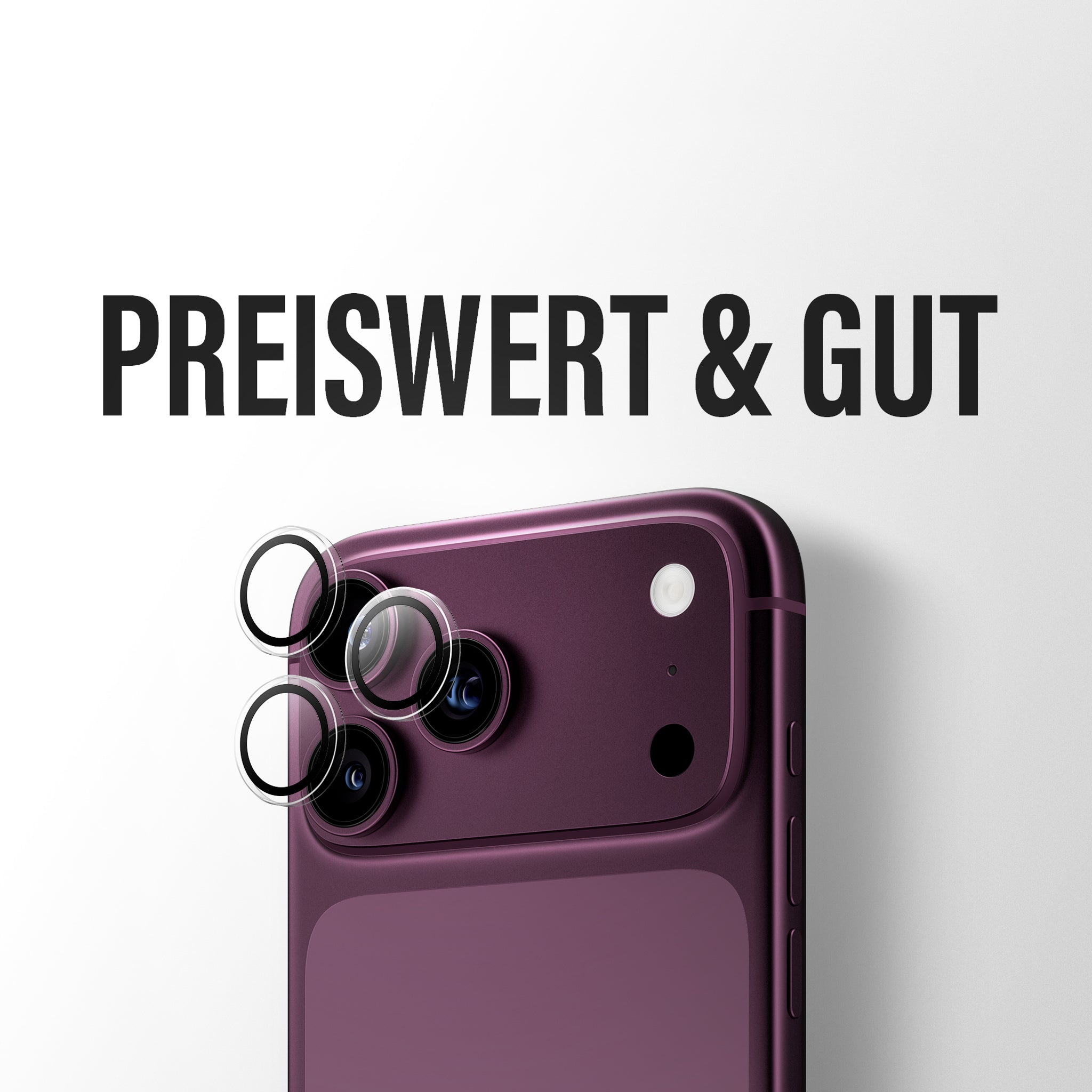 SAFE. by PanzerGlass® Kameraschutz Transparent iPhone 18 Pro | 18 Pro Max