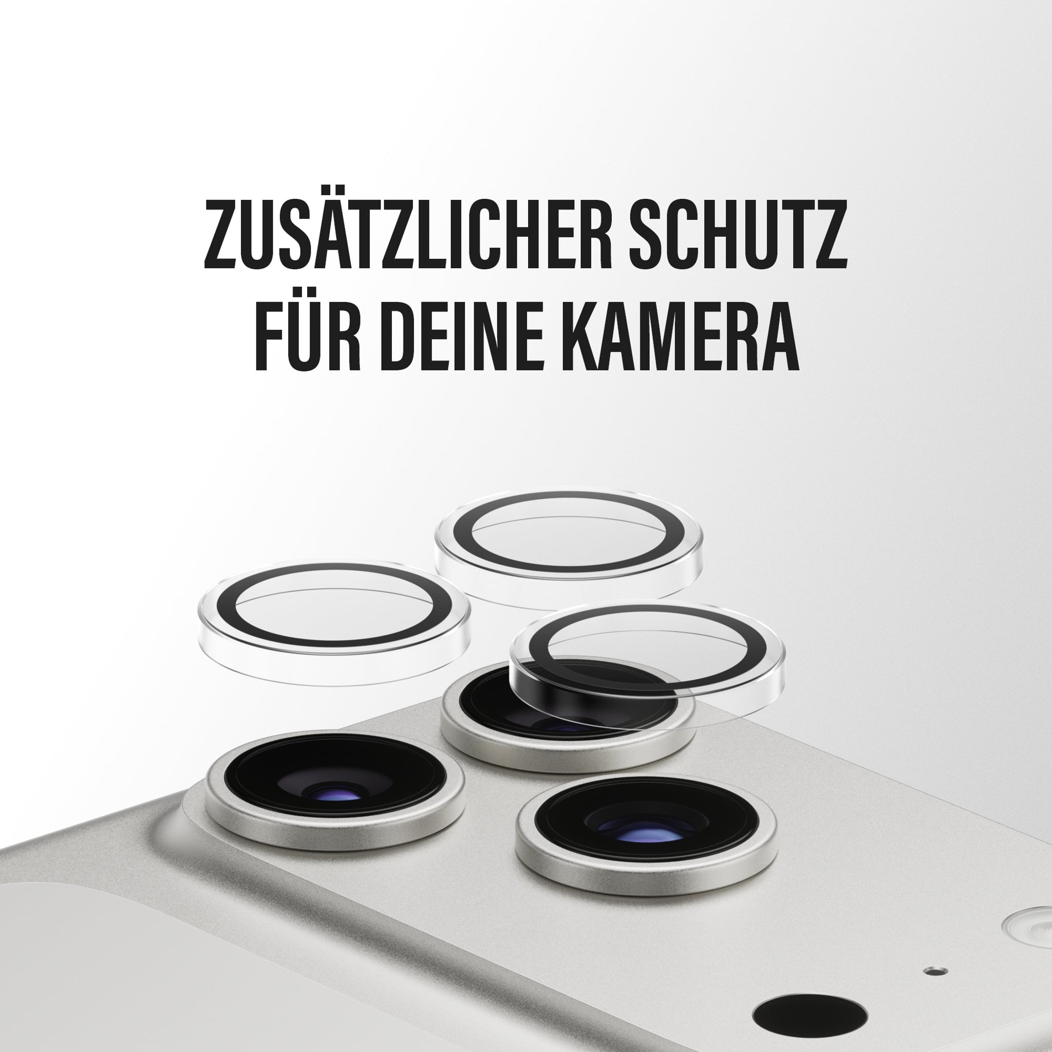 SAFE. by PanzerGlass® Kameraschutz Transparent iPhone 18 Pro | 18 Pro Max