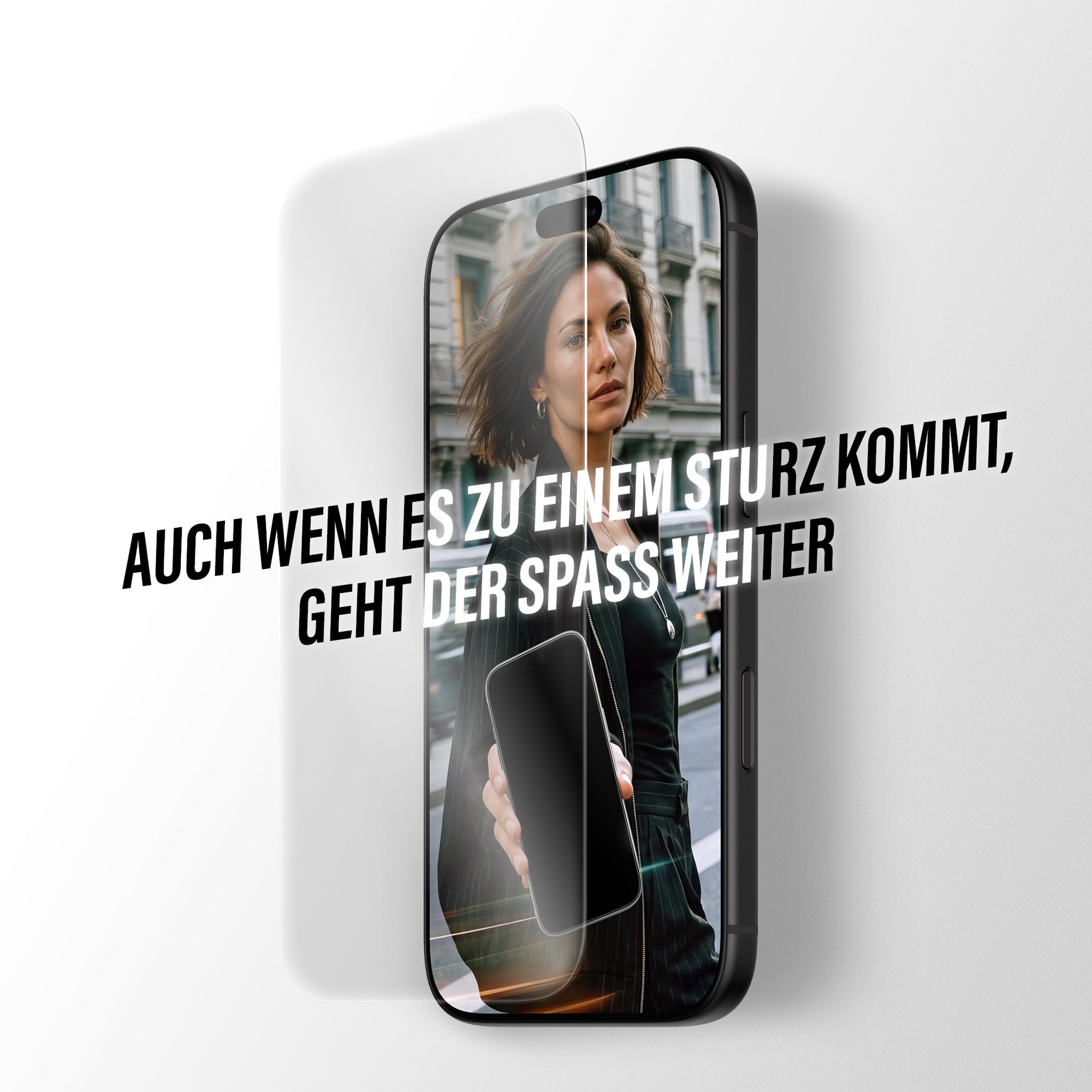 SAFE. by PanzerGlass® Displayschutz iPhone 18 Pro | 17 Pro | Ultra-Wide Fit m. EasyAligner