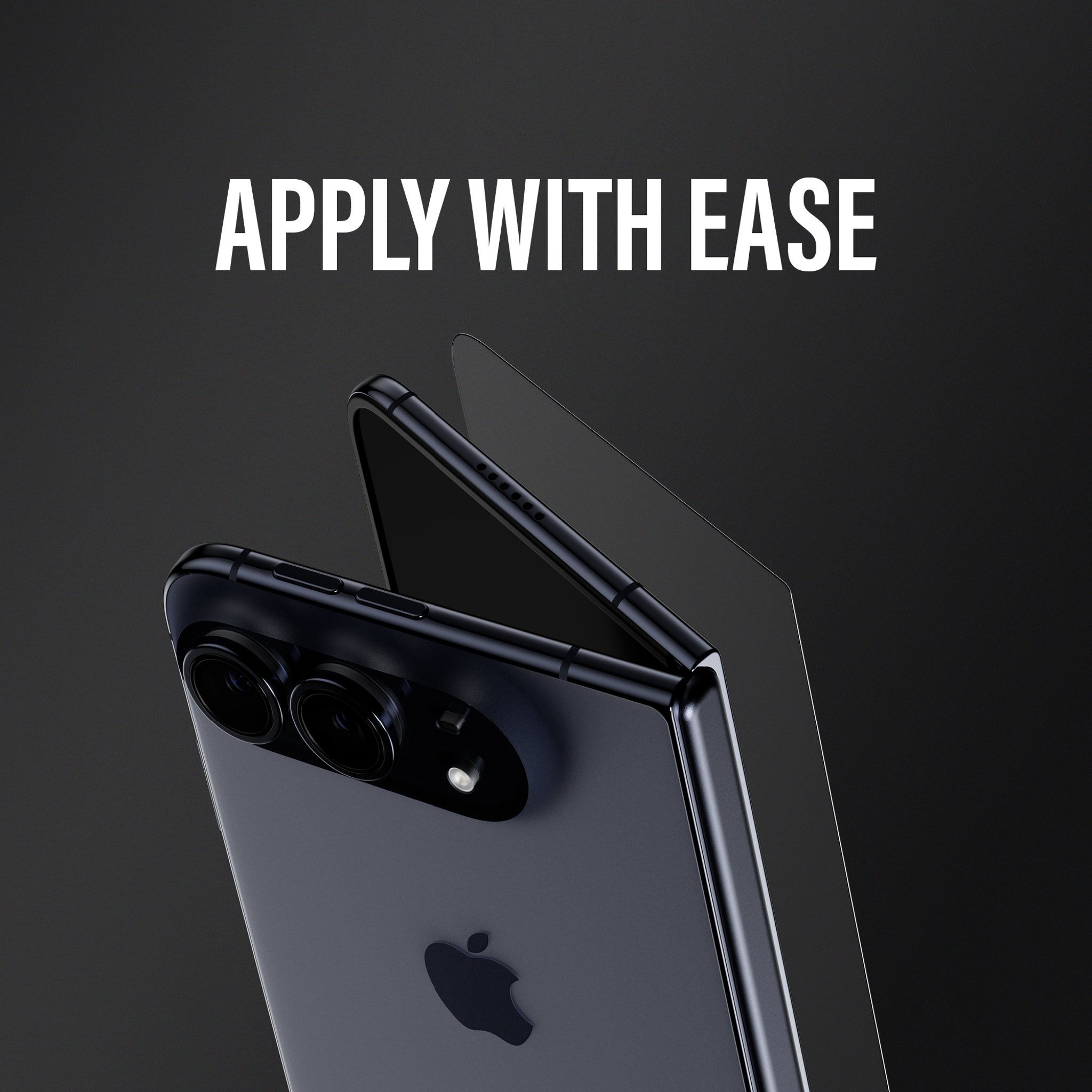 SAFE. by PanzerGlass® 2-Way Privacy Displayschutz Apple iPhone Duo | FRAME FIT m. EasyAligner (sub-screen)