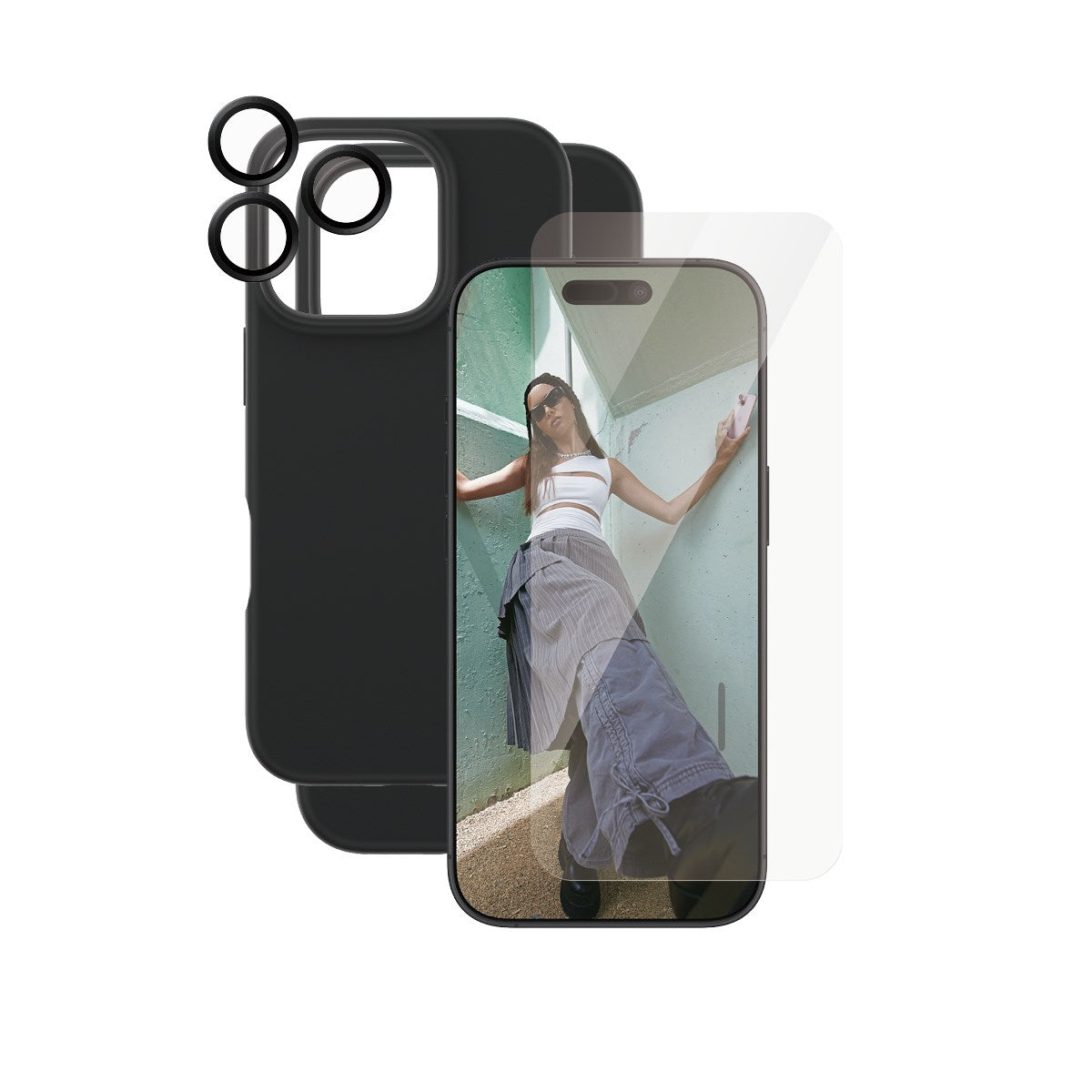 CARE by PanzerGlass® Fashion 3-in-1 Set iPhone 16 Pro