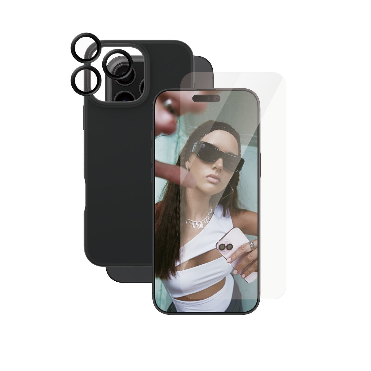 CARE by PanzerGlass® Fashion 3-in-1 Set iPhone 16 Pro Max