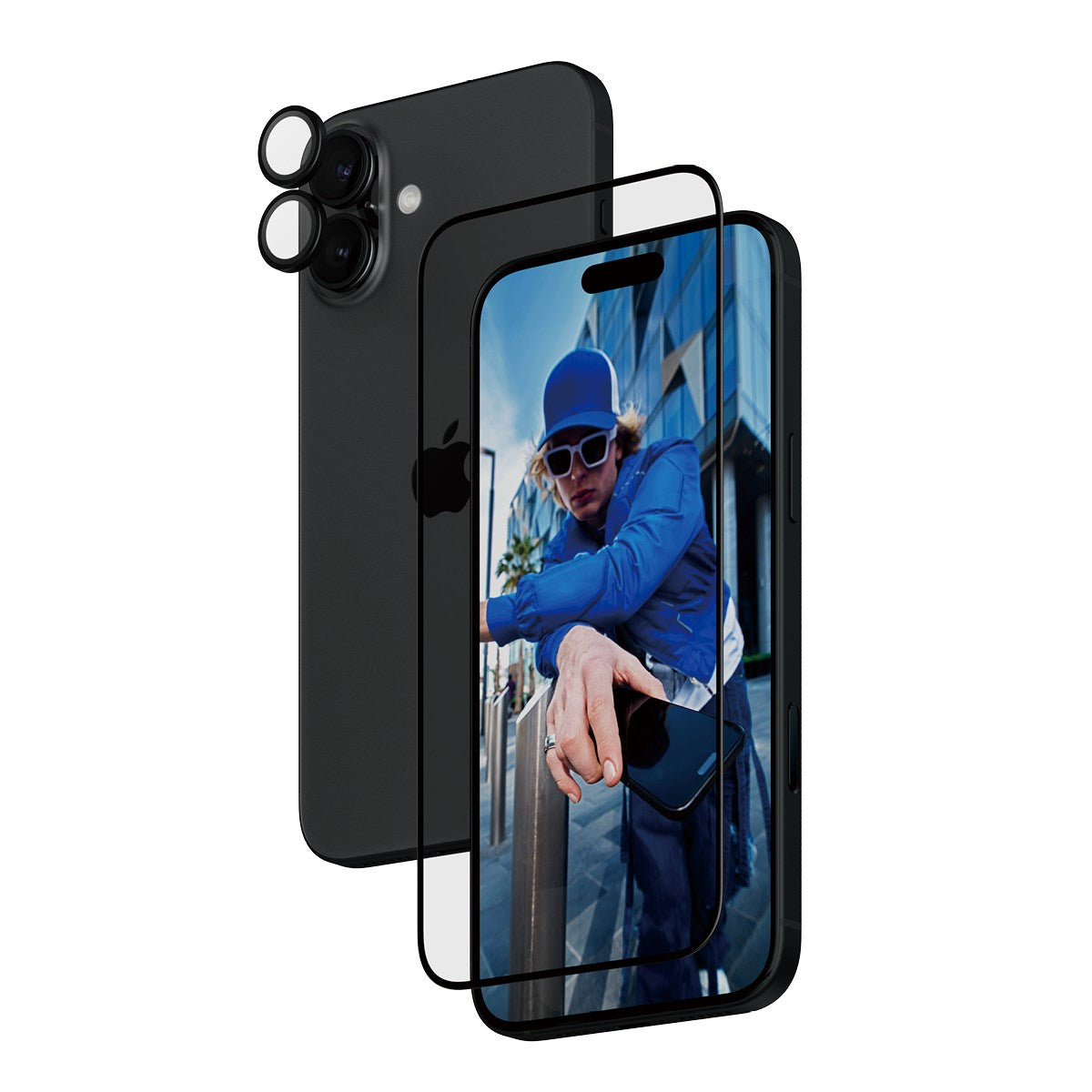 PanzerGlass® 2-in-1 Set iPhone 16 Plus