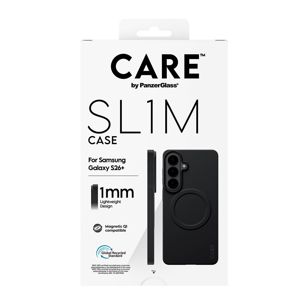 CARE™ by PanzerGlass® SL1M Case Schwarz m. Qi Samsung Galaxy S26+