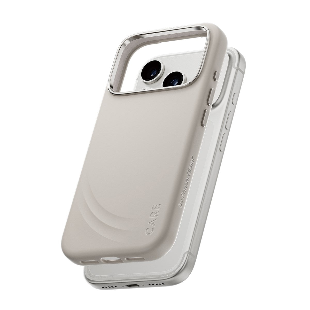 CARE by PanzerGlass® Feature FLOW Case Vanilla m. MagSafe iPhone 17 Pro