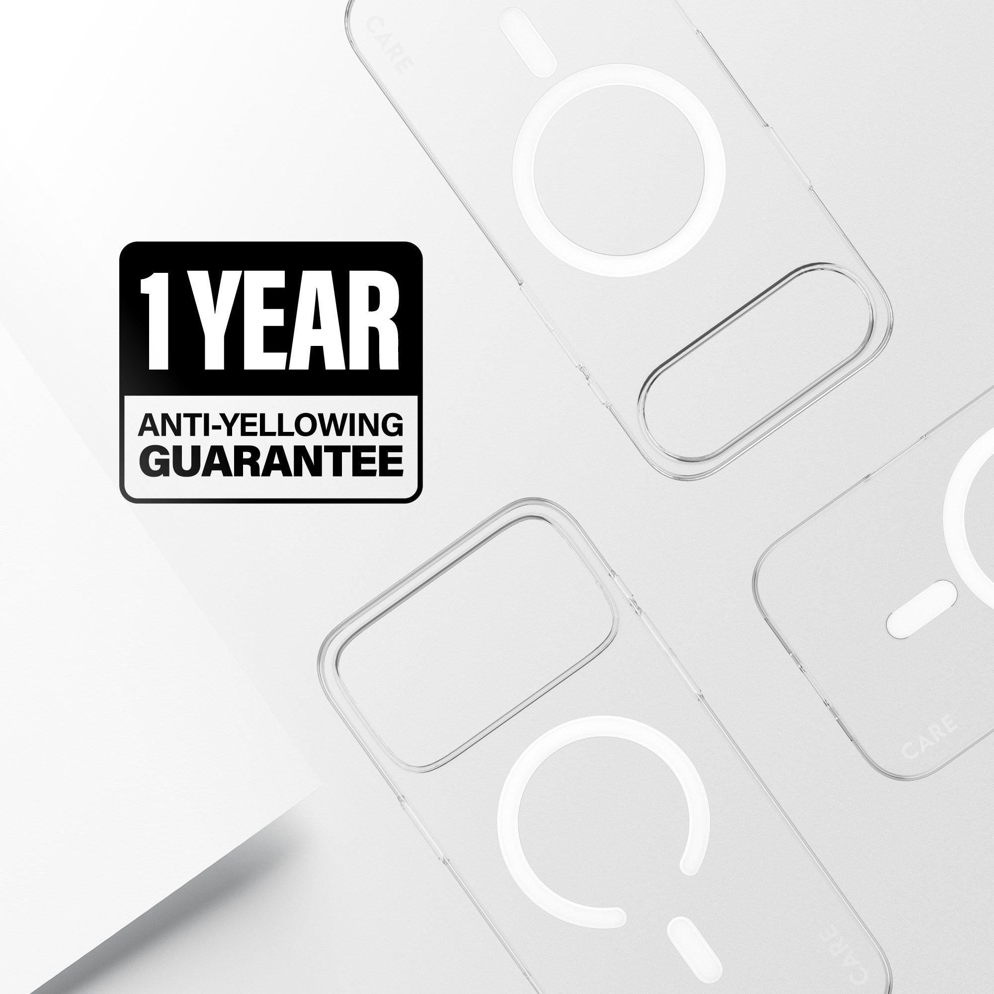 CARE™ by PanzerGlass® SL1M Case Transparent m. MagSafe iPhone 17 Pro