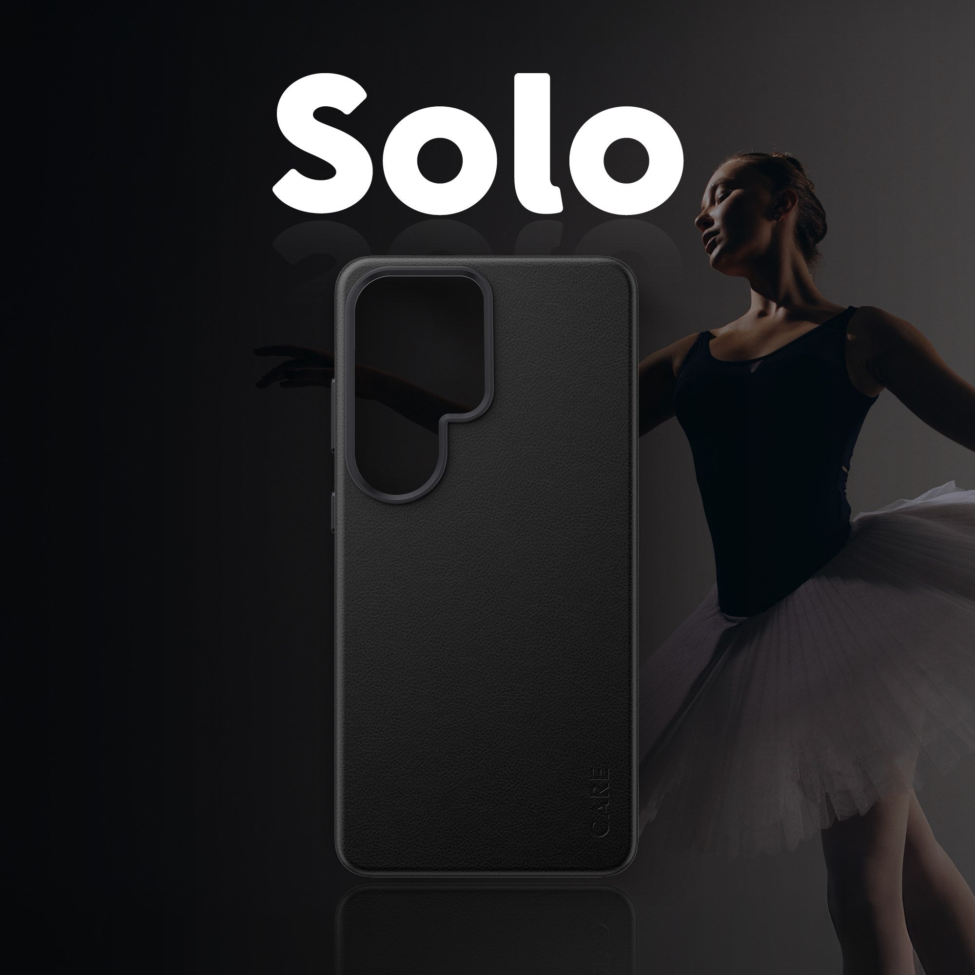 CARE™ by PanzerGlass® Solo Case Schwarz m. Qi Samsung Galaxy S26 Ultra