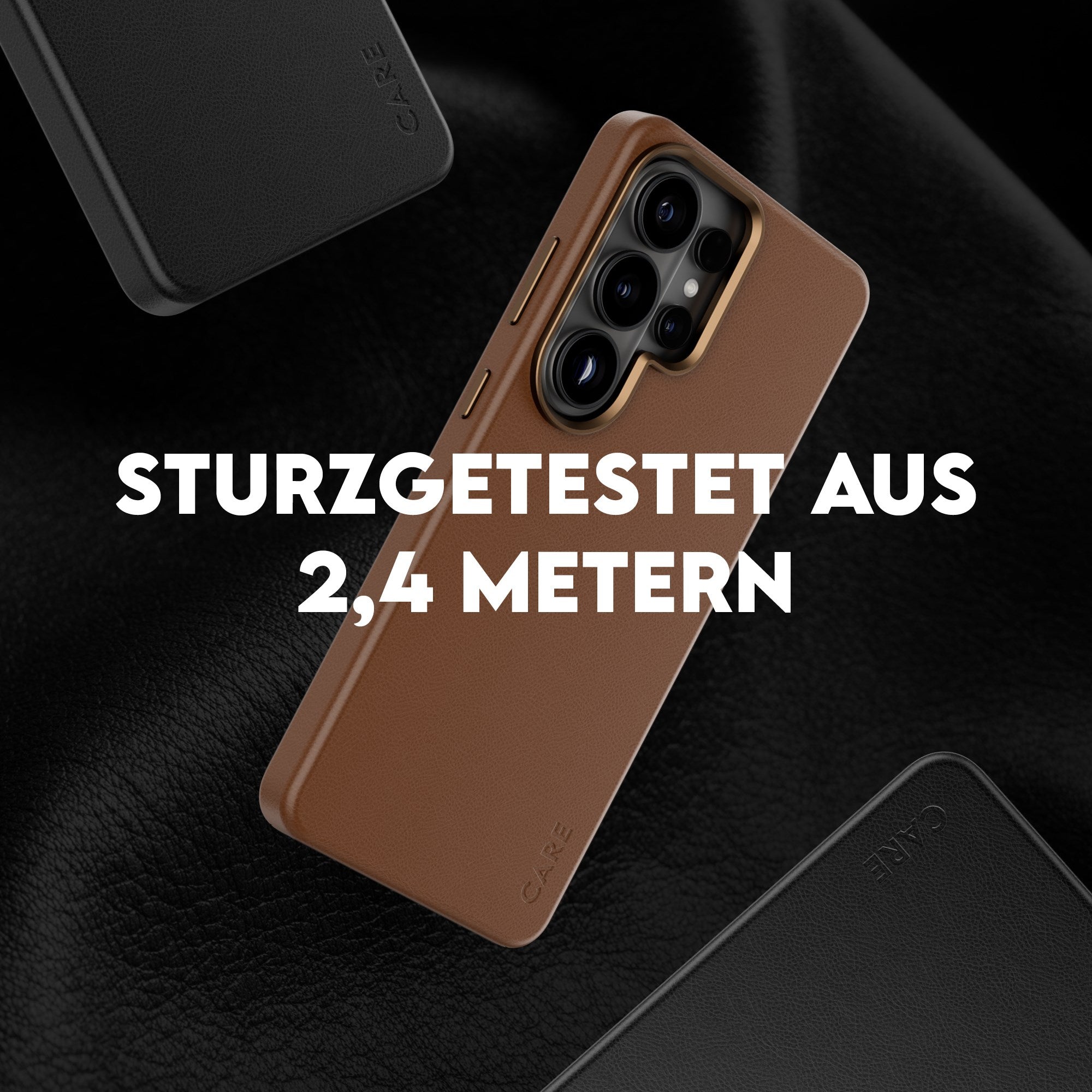 CARE™ by PanzerGlass® Solo Case Schwarz m. Qi Samsung Galaxy S26 Ultra