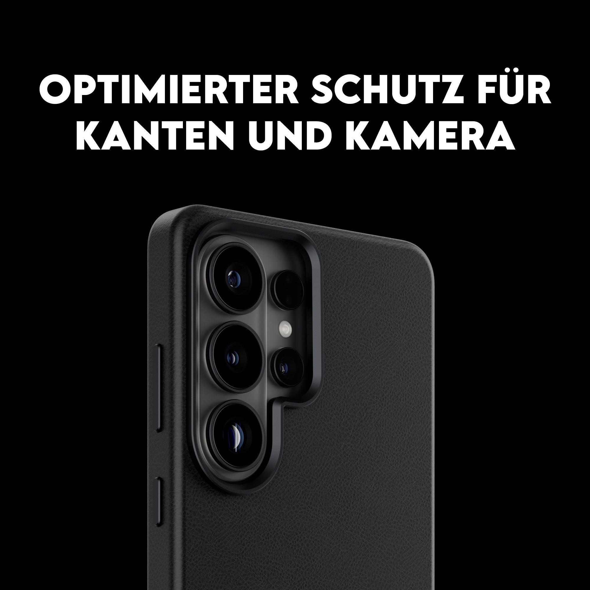 CARE™ by PanzerGlass® Solo Case Schwarz m. Qi Samsung Galaxy S26 Ultra