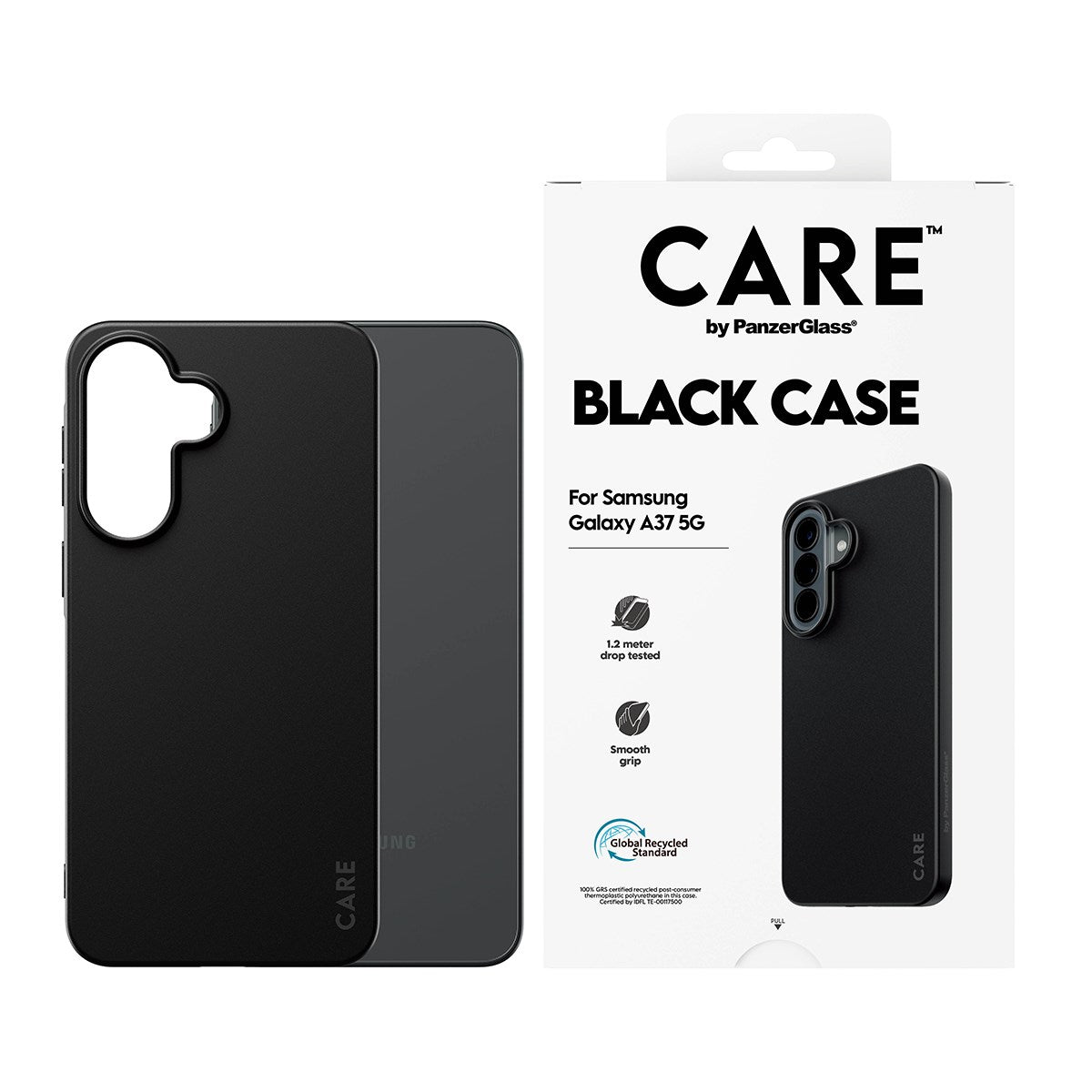 CARE™ by PanzerGlass® Black Case Samsung Galaxy A37 5G