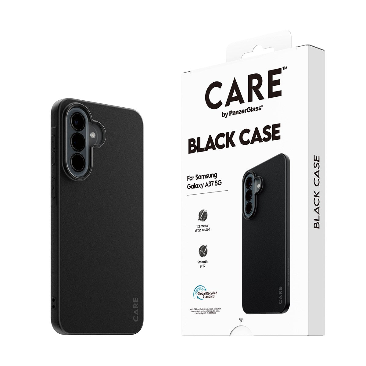 CARE™ by PanzerGlass® Black Case Samsung Galaxy A37 5G