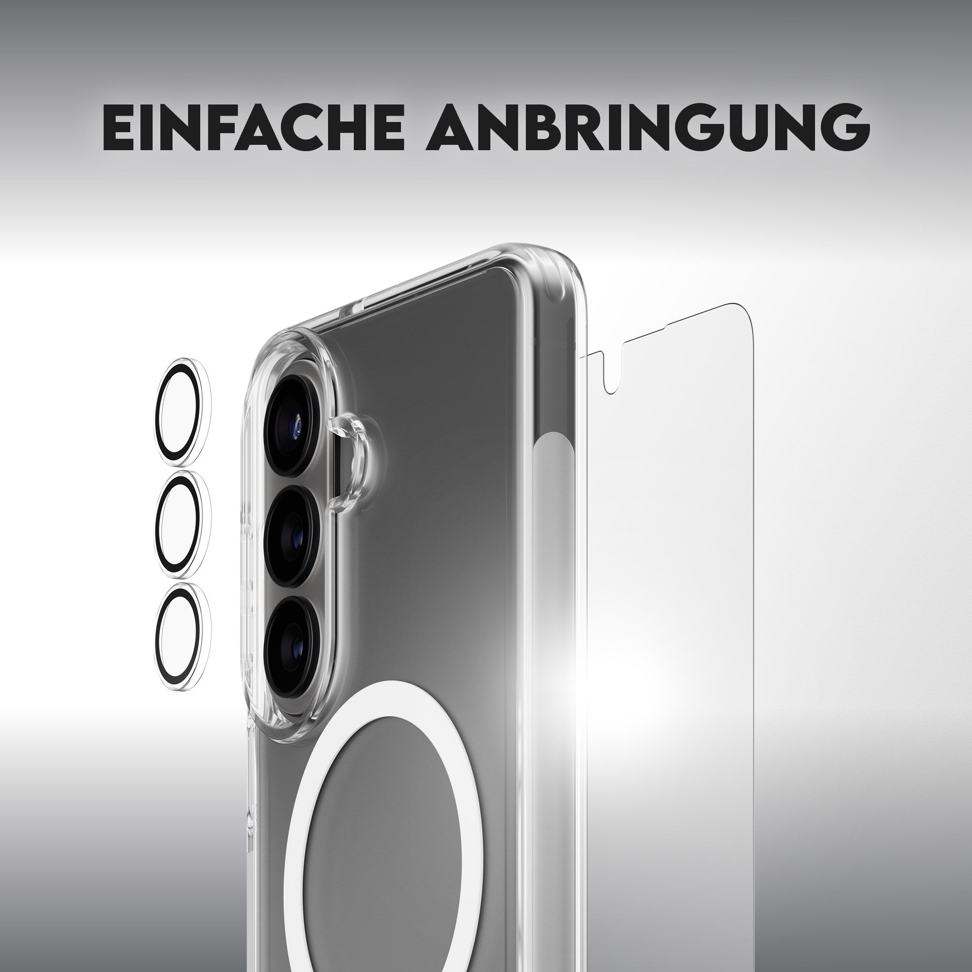 PanzerGlass® | CARE™ by PanzerGlass® 3-in-1 Set Samsung Galaxy S26