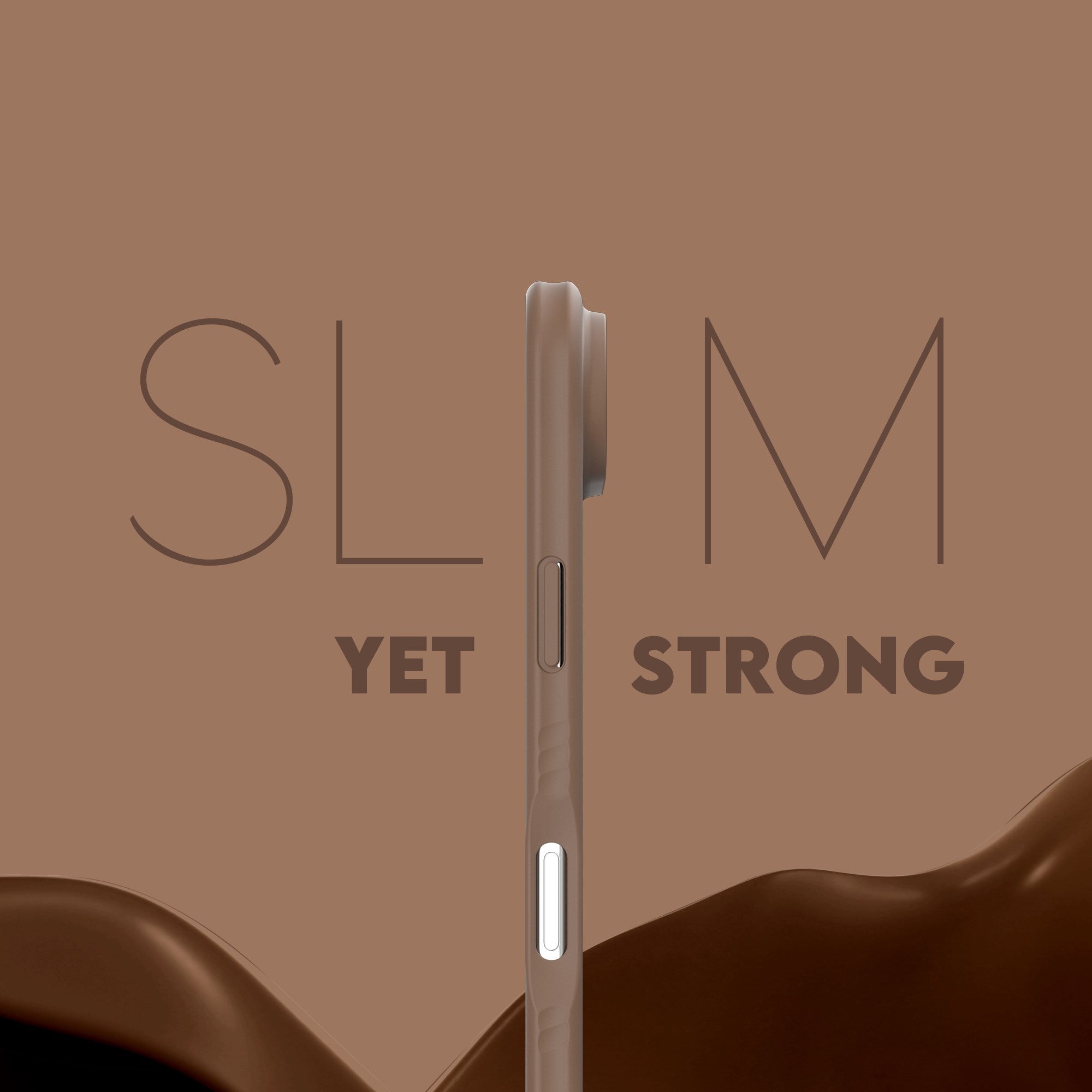 CARE™ by PanzerGlass® Samba Case Espresso m. MagSafe iPhone Air