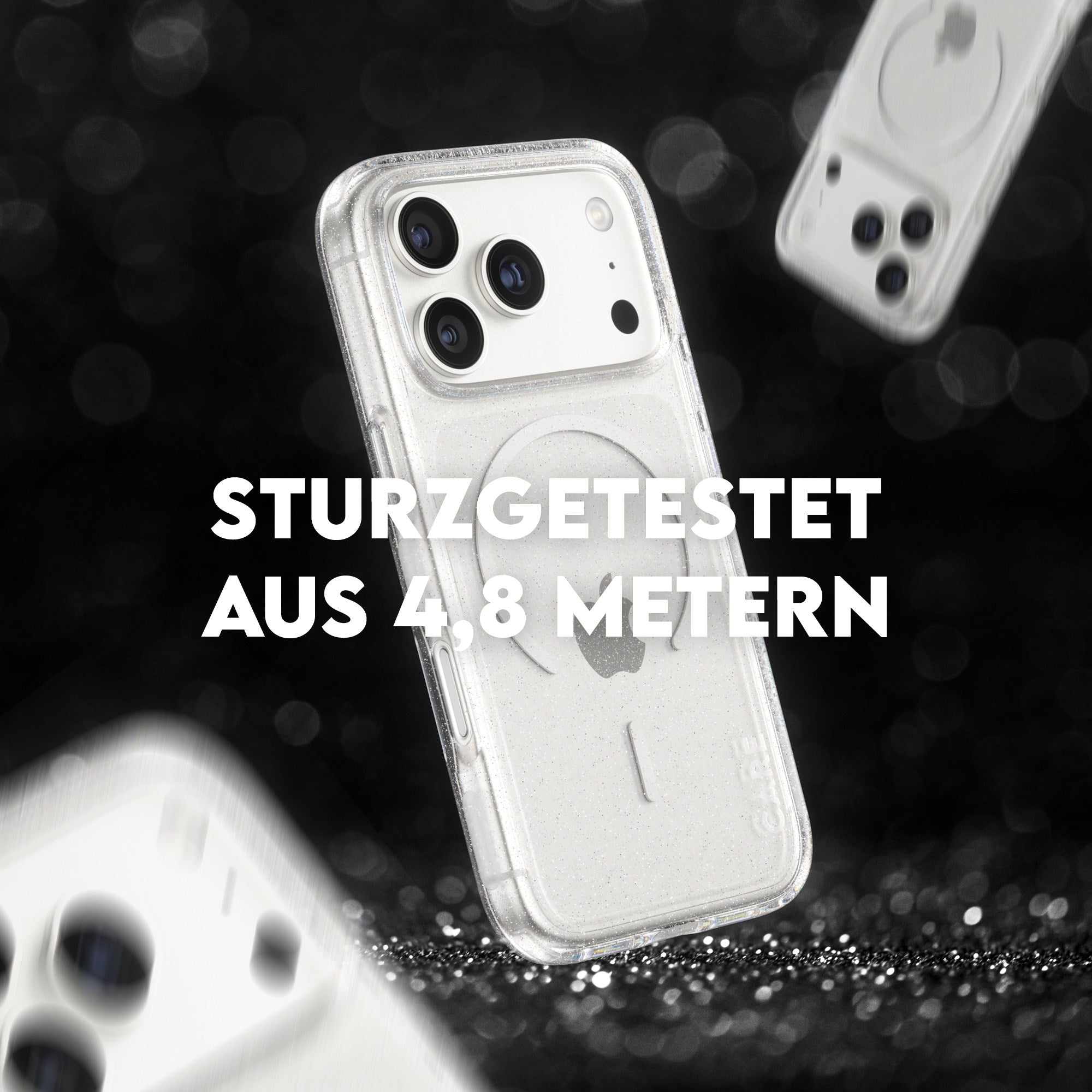 CARE™ by PanzerGlass® Urban Explorer Case Star Lit m. Weiß MagSafe iPhone 17 Pro