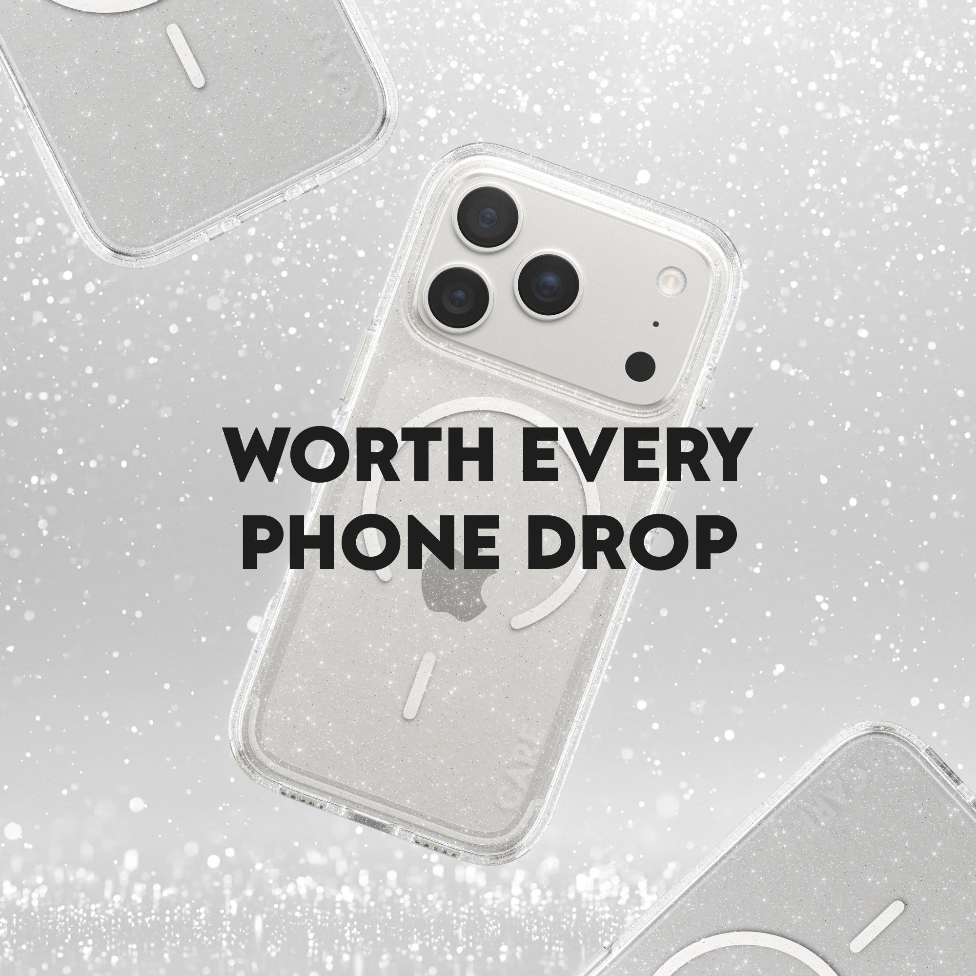 CARE by PanzerGlass® Flagship Case Urban Explorer Star Lit m. Weiß MagSafe iPhone 17 Pro