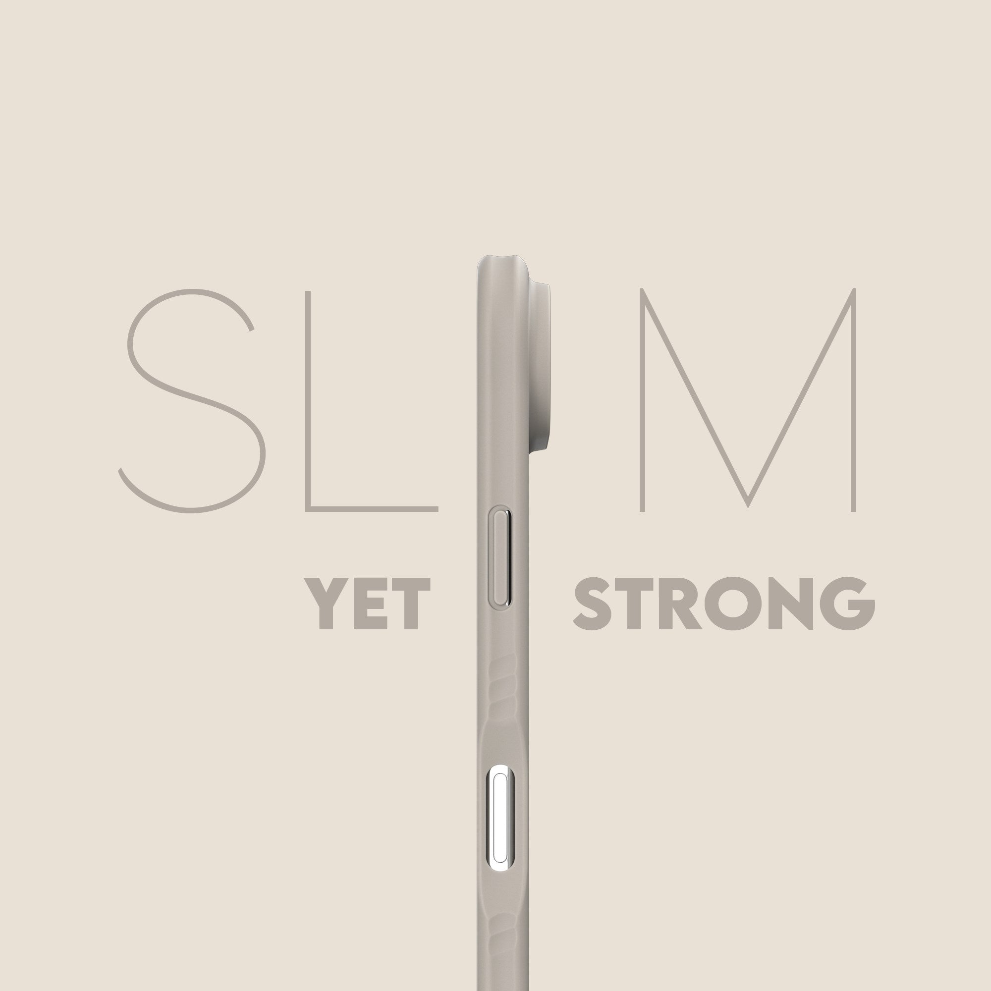 CARE™ by PanzerGlass® Samba Case Vanilla m. MagSafe iPhone Air