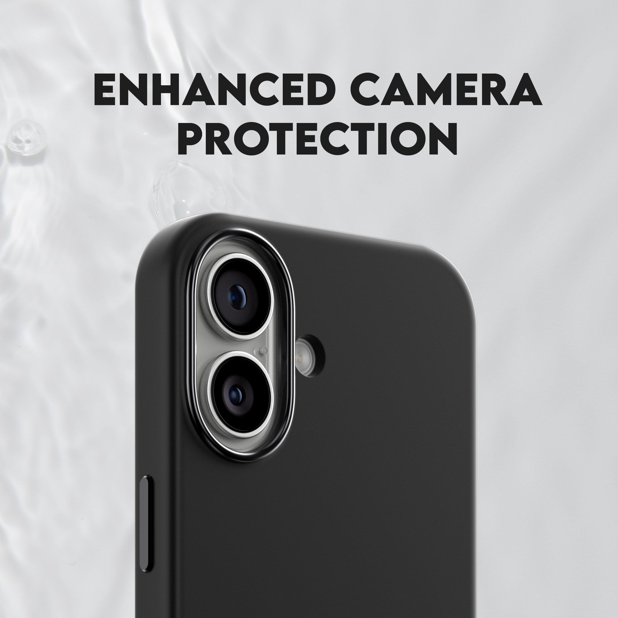 CARE by PanzerGlass® Feature FLOW Case Schwarz m. MagSafe iPhone 17