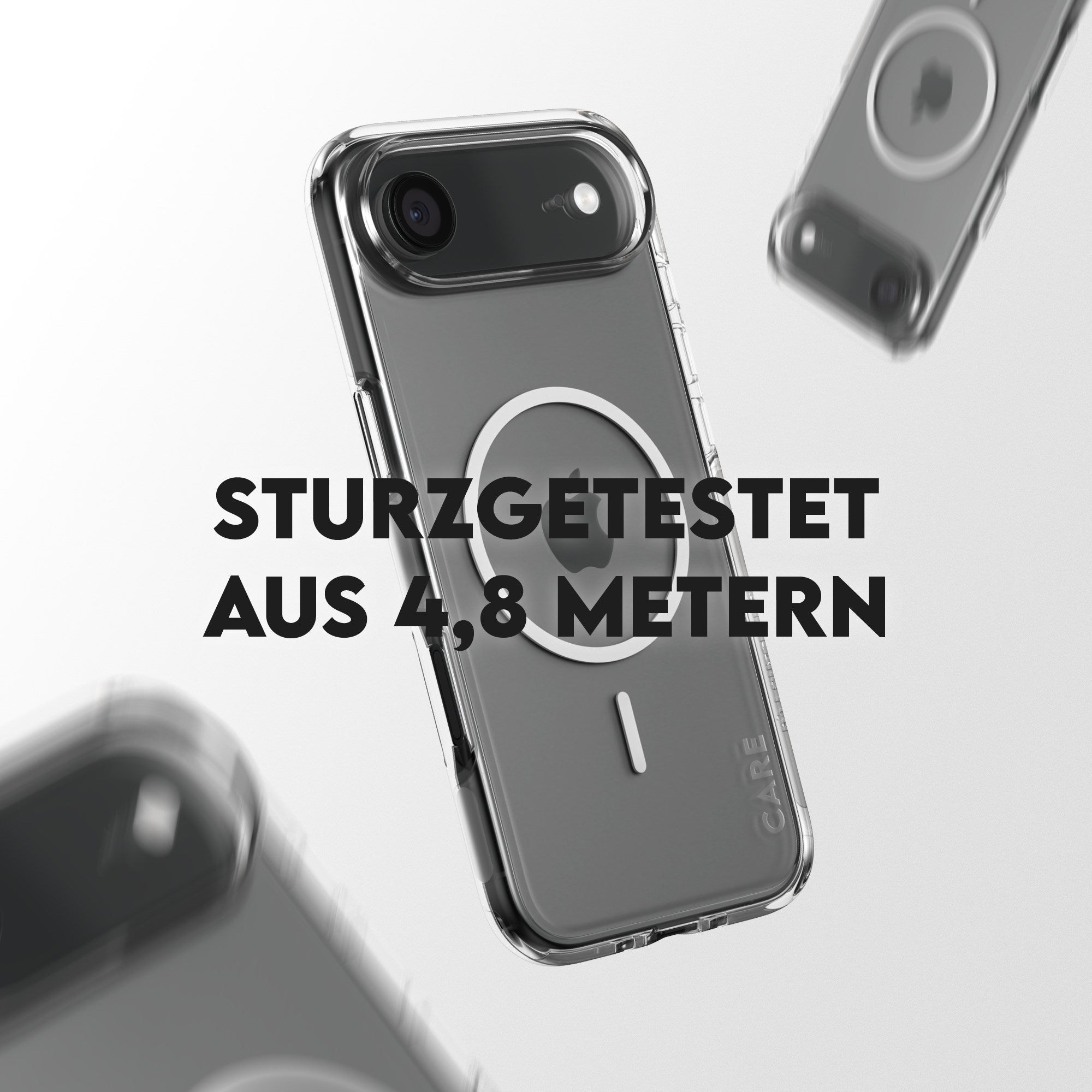 CARE™ by PanzerGlass® Urban Explorer Case Transparent m. Weiß MagSafe iPhone Air