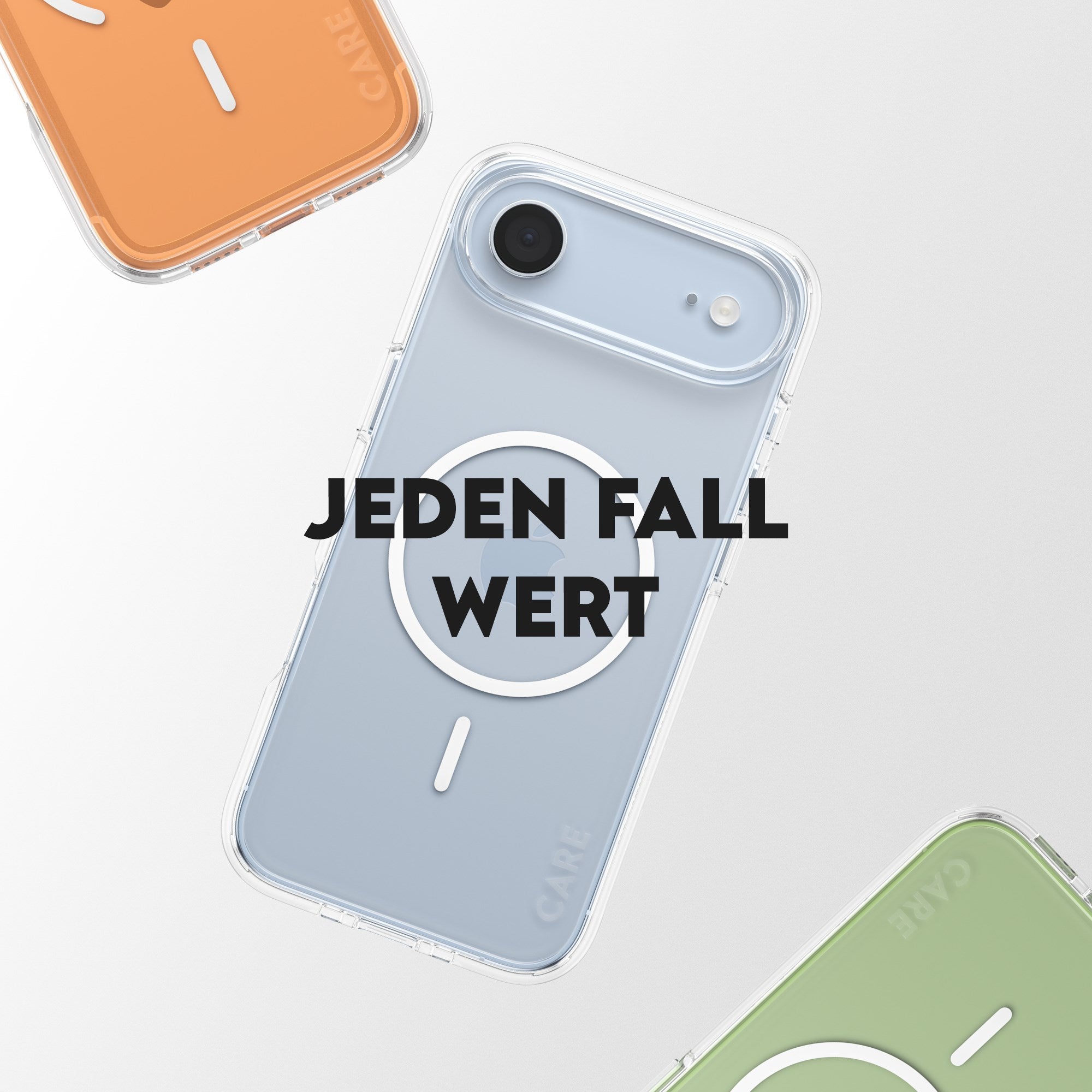 CARE™ by PanzerGlass® Urban Explorer Case Transparent m. Weiß MagSafe iPhone Air