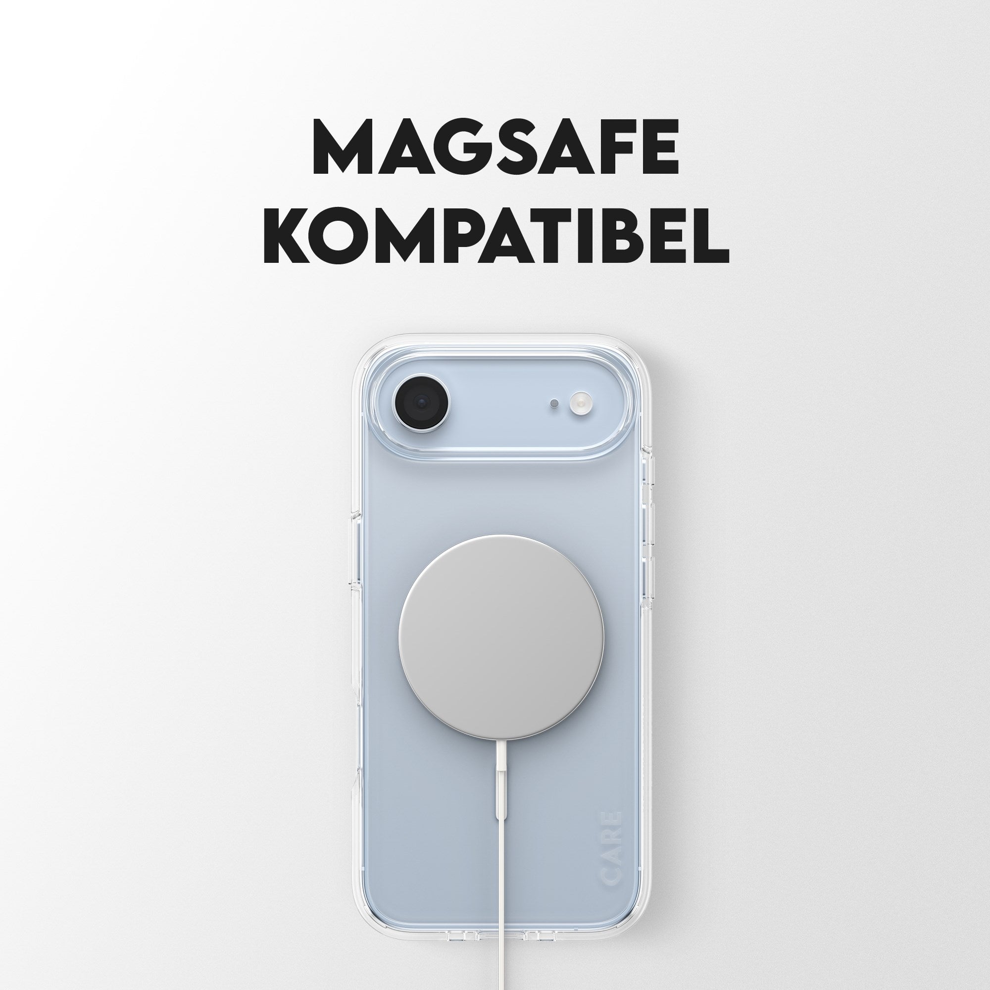 CARE™ by PanzerGlass® Urban Explorer Case Transparent m. Weiß MagSafe iPhone Air