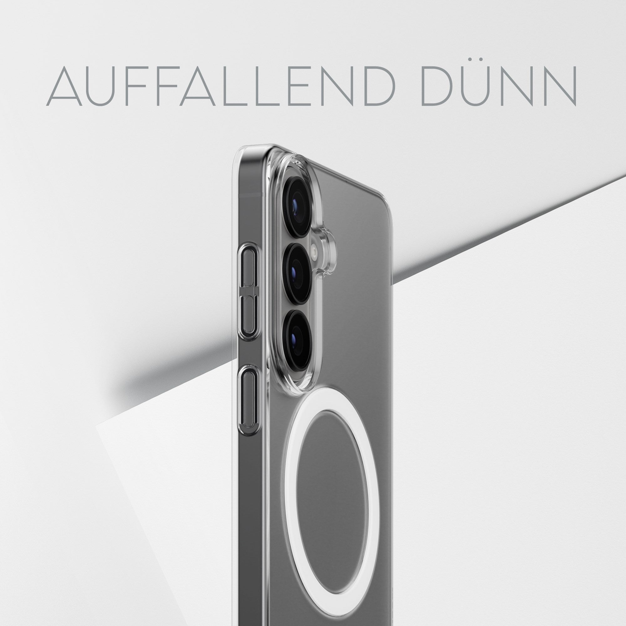 CARE™ by PanzerGlass® SL1M Case Transparent m. Qi Samsung Galaxy S26+