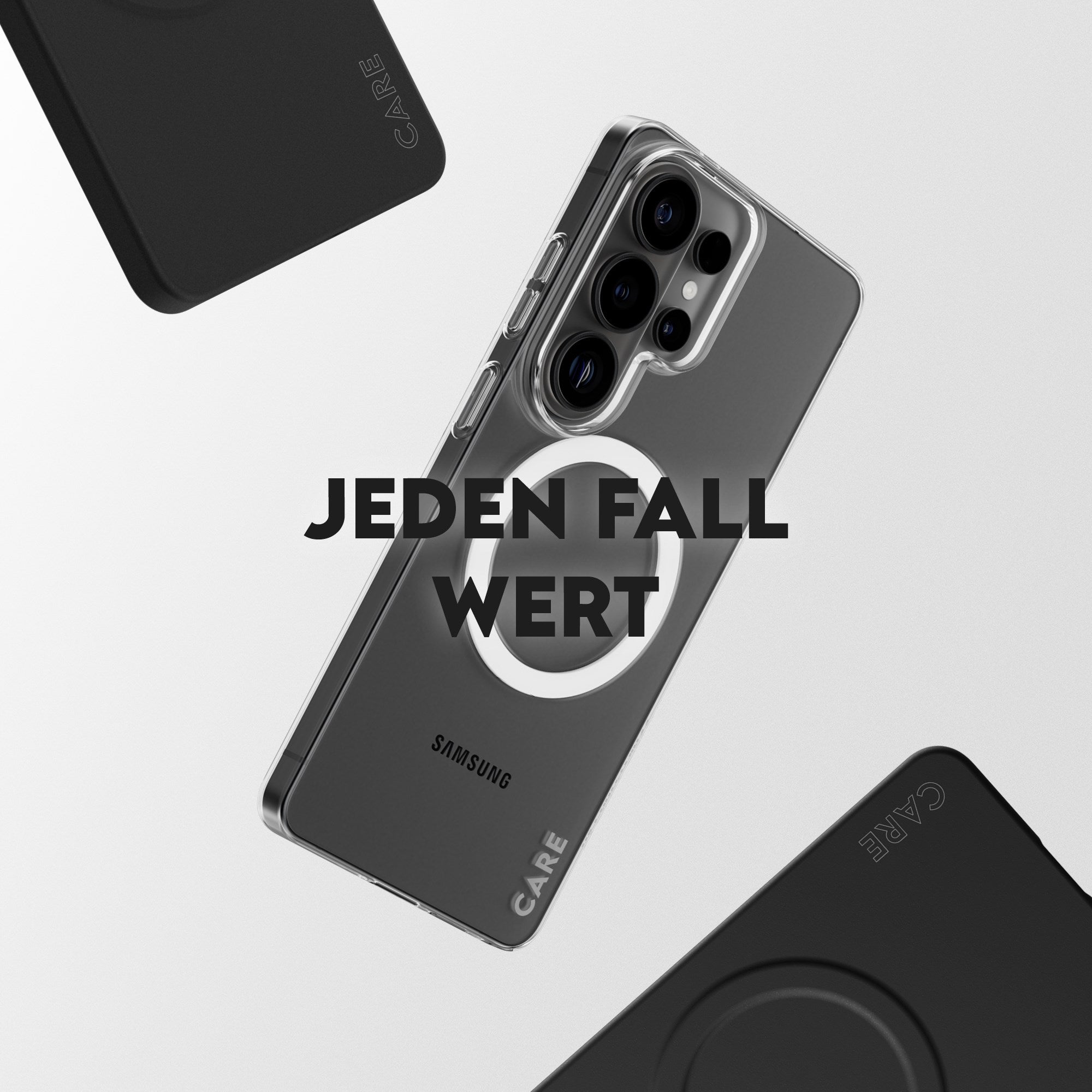 CARE™ by PanzerGlass® SL1M Case Transparent m. Qi Samsung Galaxy S26 Ultra