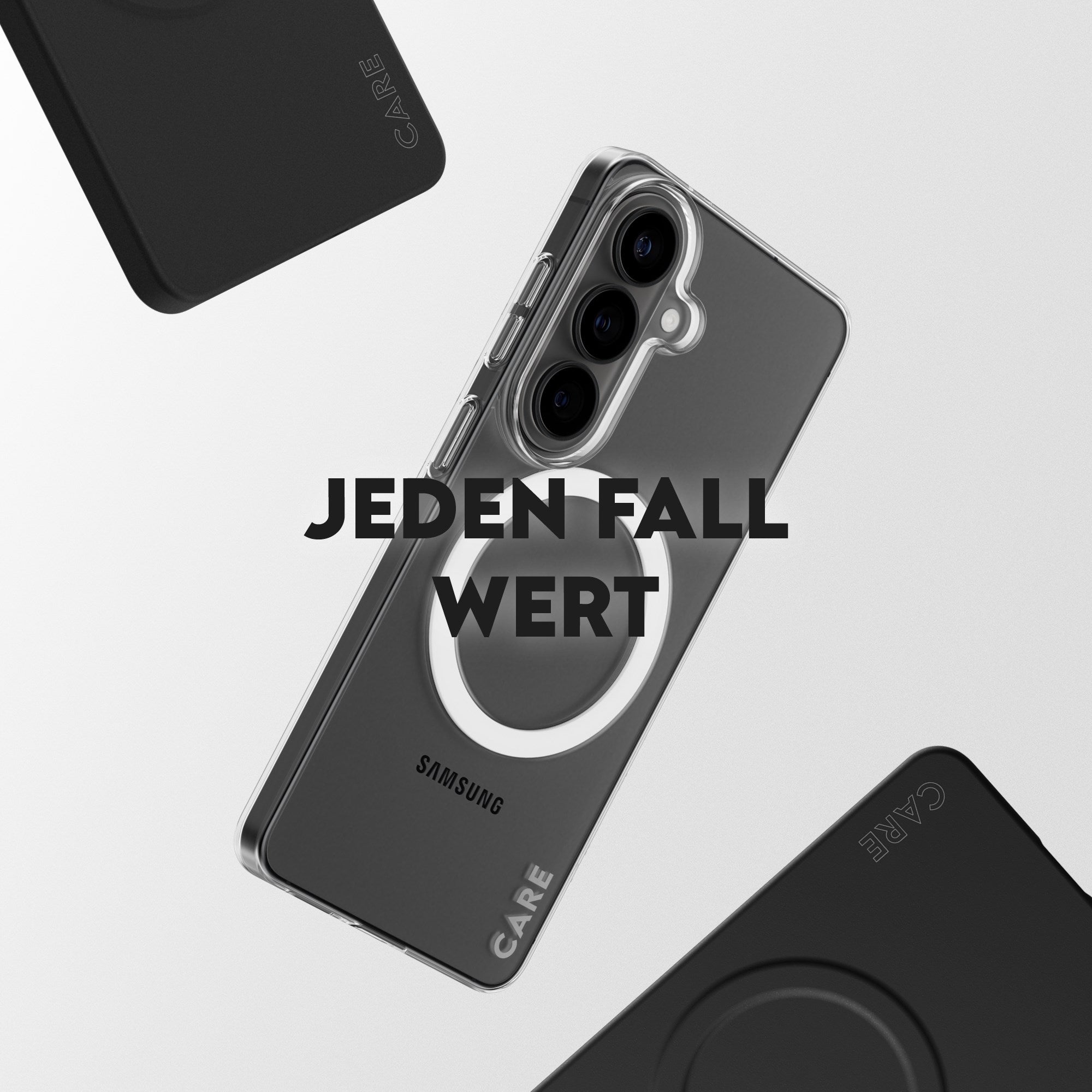 CARE™ by PanzerGlass® SL1M Case Transparent m. Qi Samsung Galaxy S26