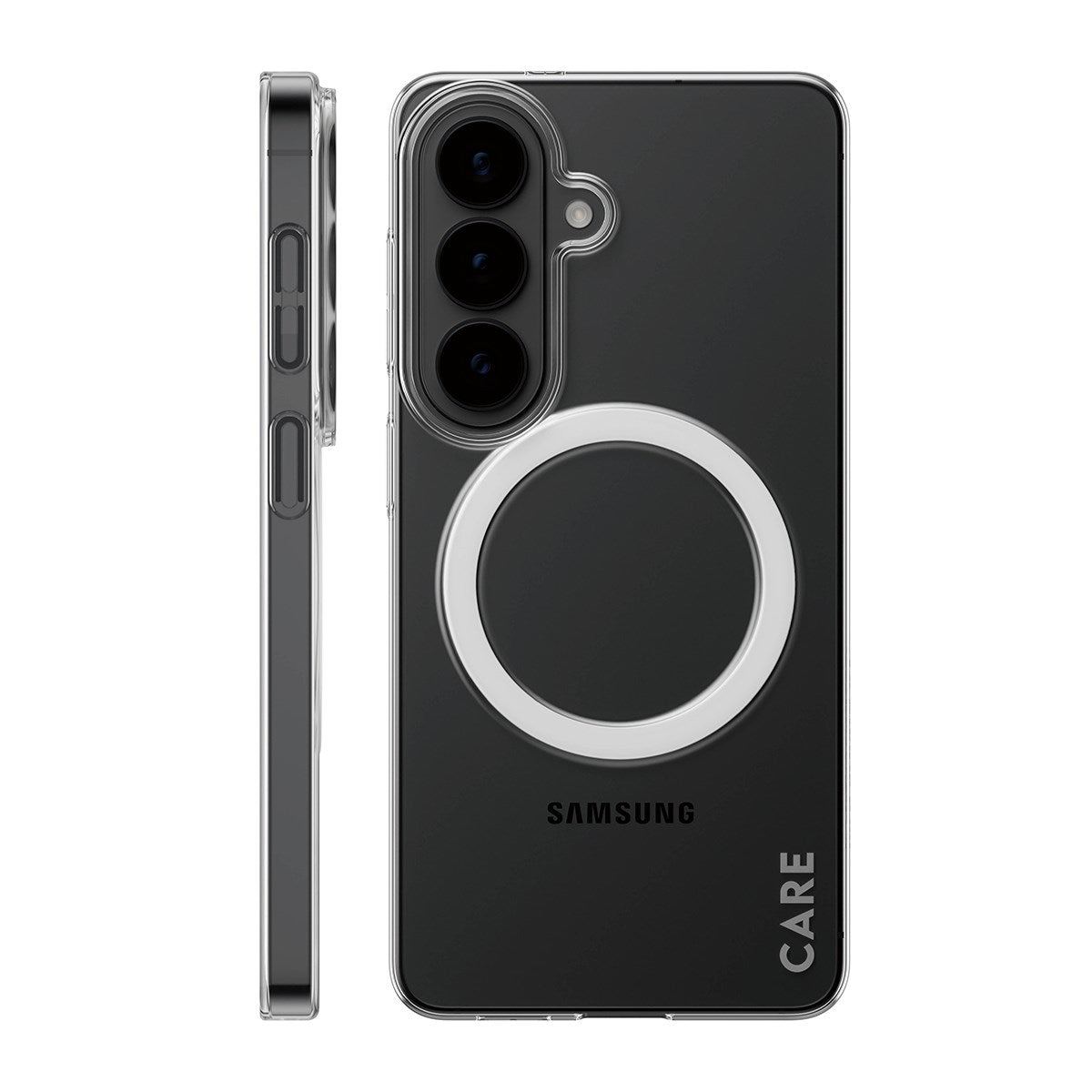 CARE™ by PanzerGlass® SL1M Case Transparent m. Qi Samsung Galaxy S26