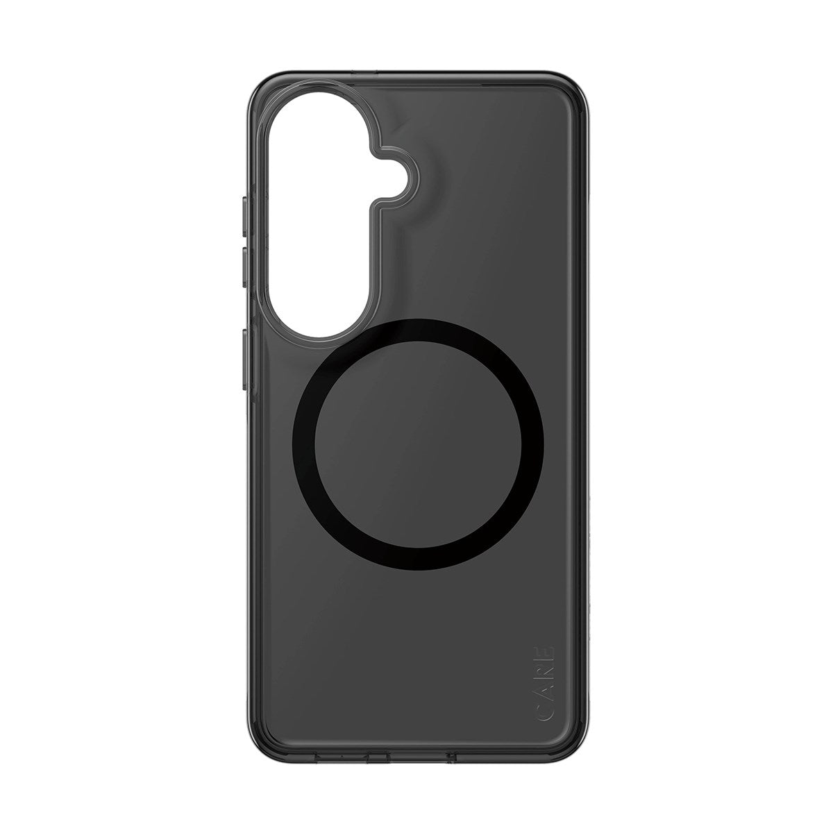 CARE™ by PanzerGlass® Urban Explorer Case Smokey m. Schwarz Qi Samsung Galaxy S26
