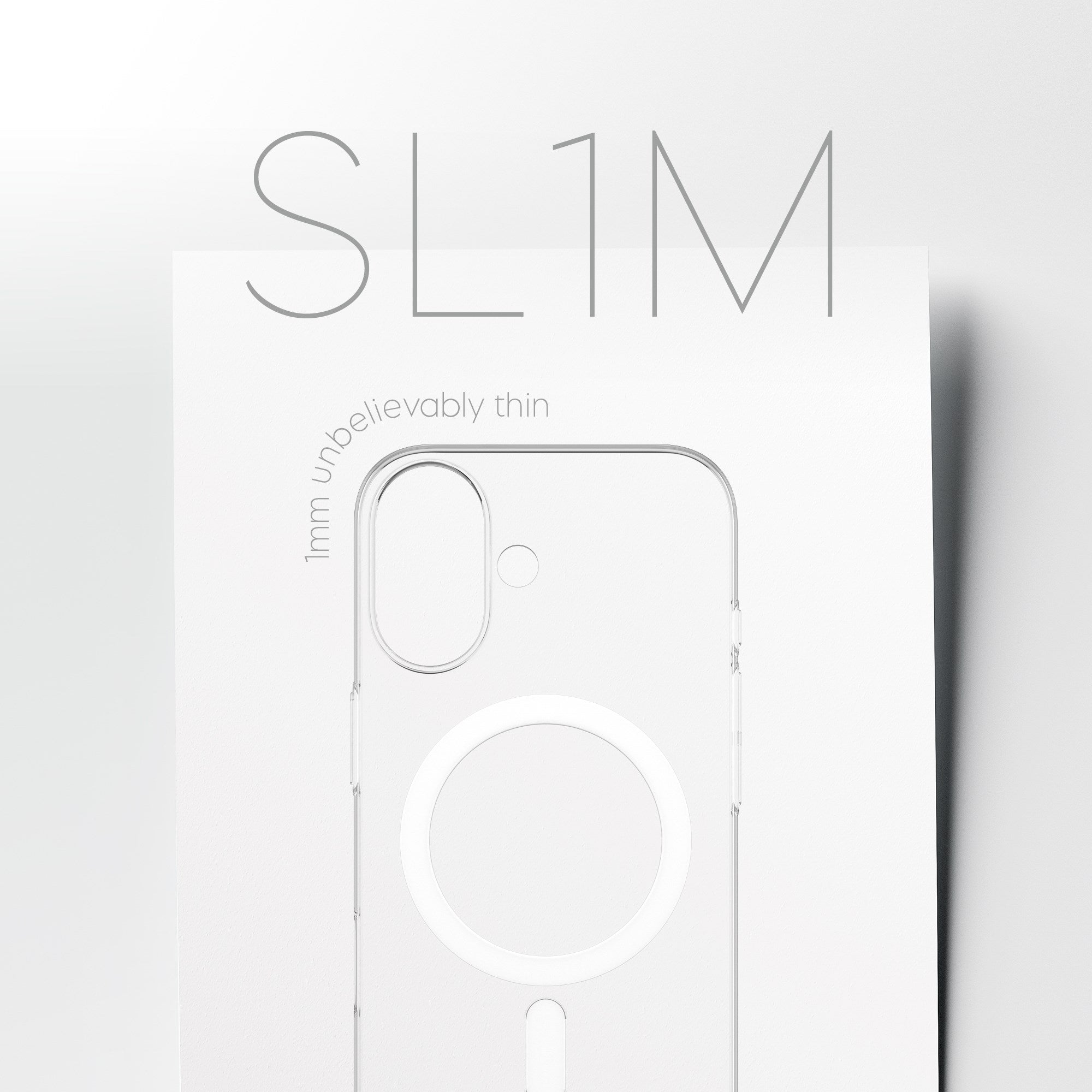 CARE™ by PanzerGlass® SL1M Case Transparent m. MagSafe iPhone 17