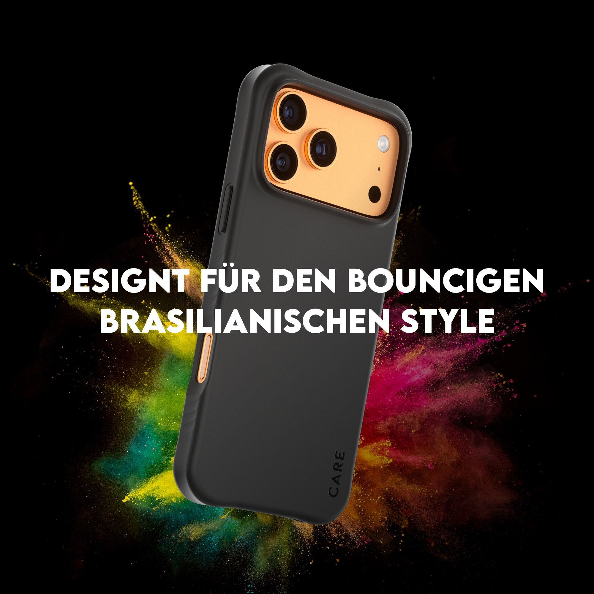 CARE™ by PanzerGlass® Samba Case Schwarz m. MagSafe iPhone 17 Pro Max