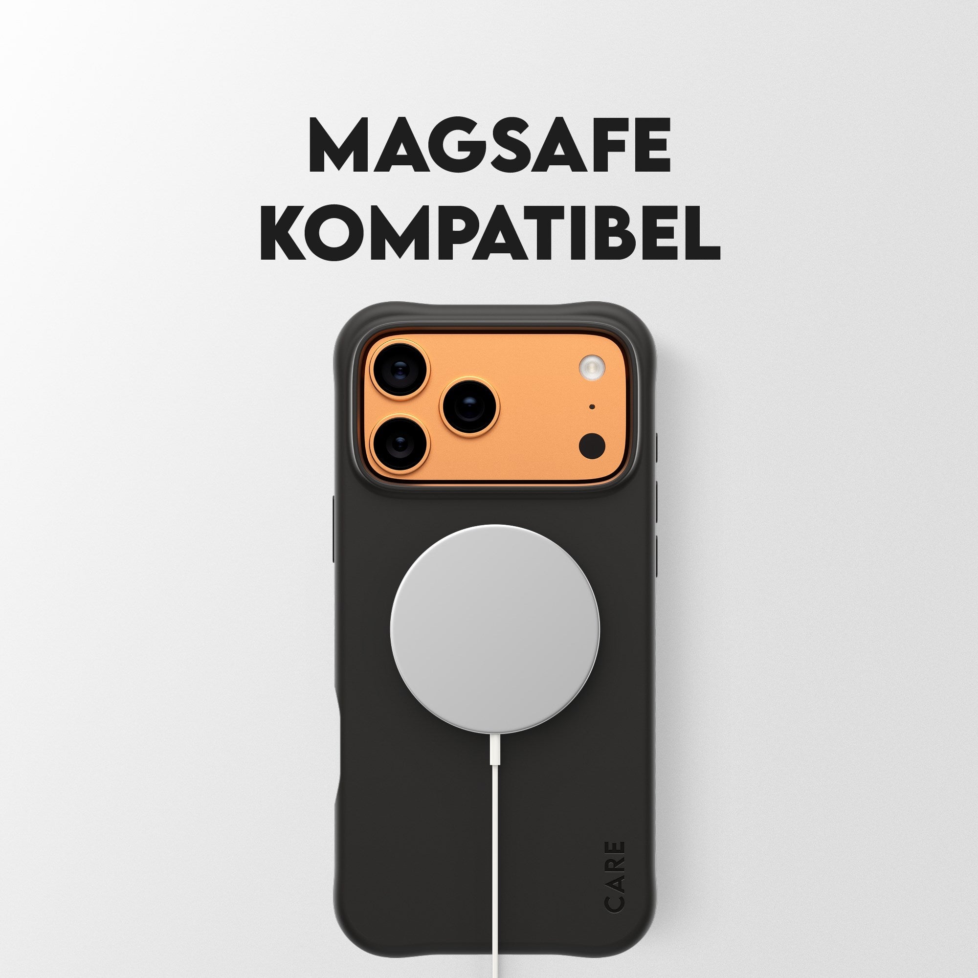 CARE™ by PanzerGlass® Samba Case Schwarz m. MagSafe iPhone 17 Pro Max