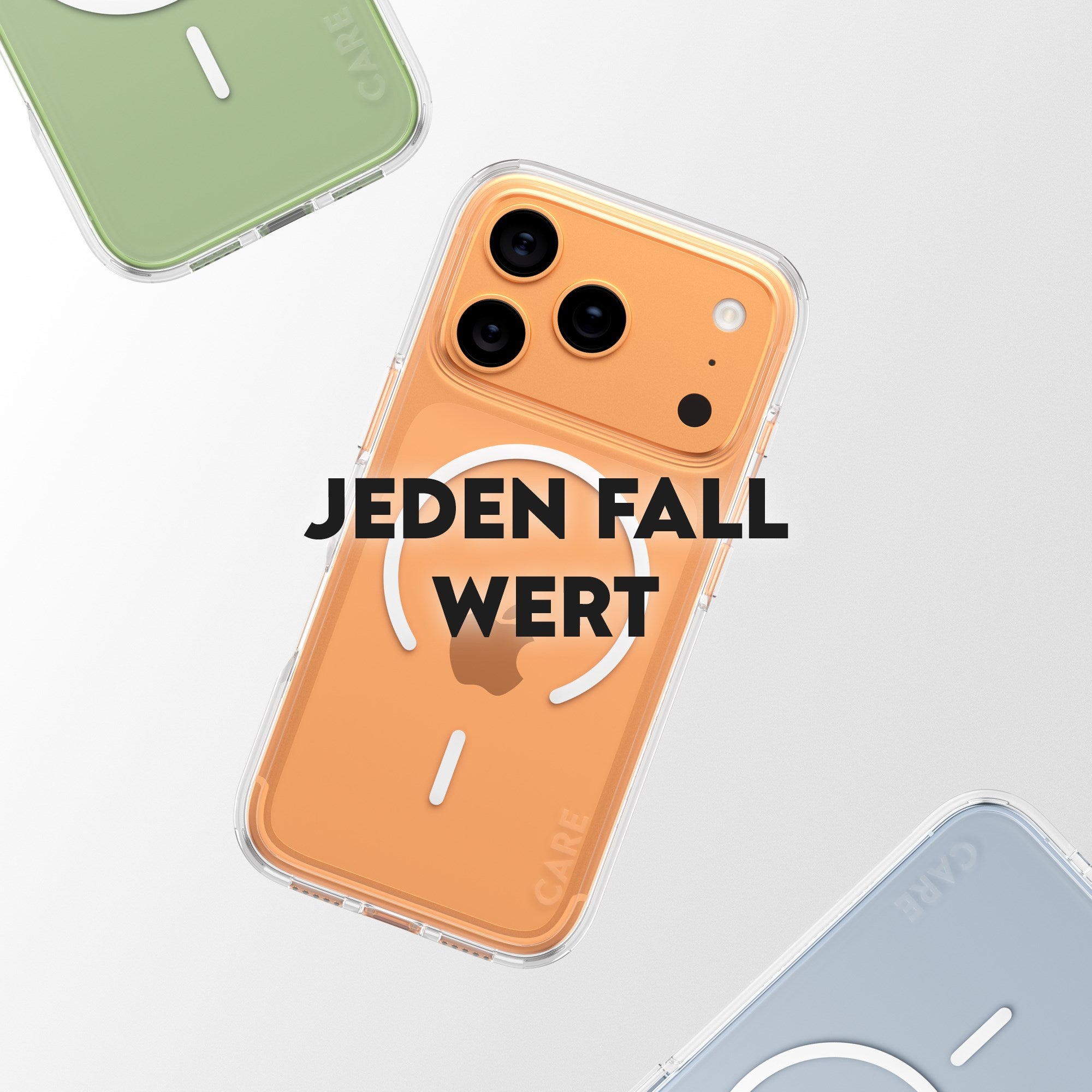 CARE™ by PanzerGlass® Urban Explorer Case Transparent m. Weiß MagSafe iPhone 17 Pro